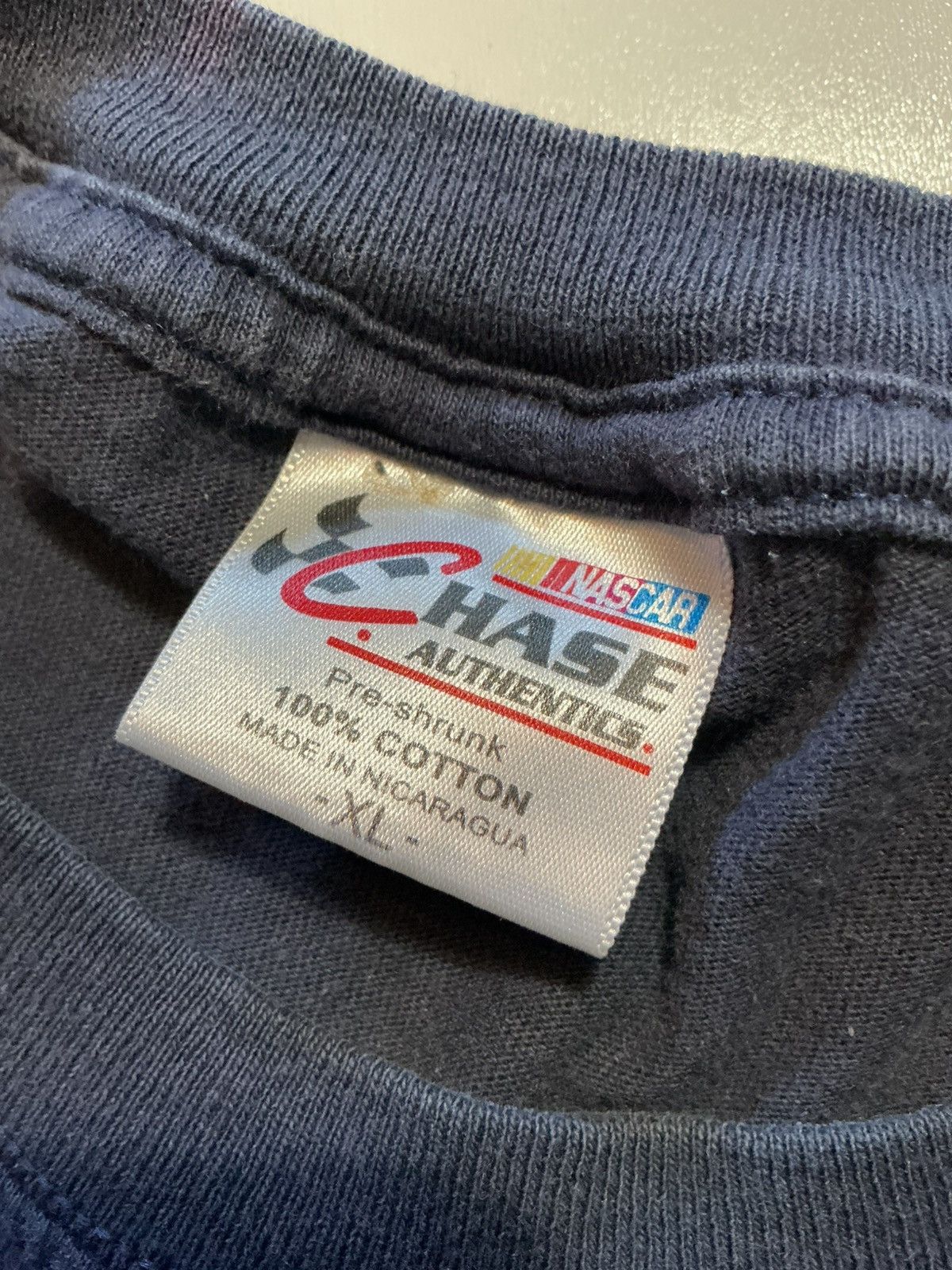 NASCAR Vintage Y2K Chase NASCAR Jimmie Johnson Lowe's T-Shirt Size US XL / EU 56 / 4 - 6 Thumbnail