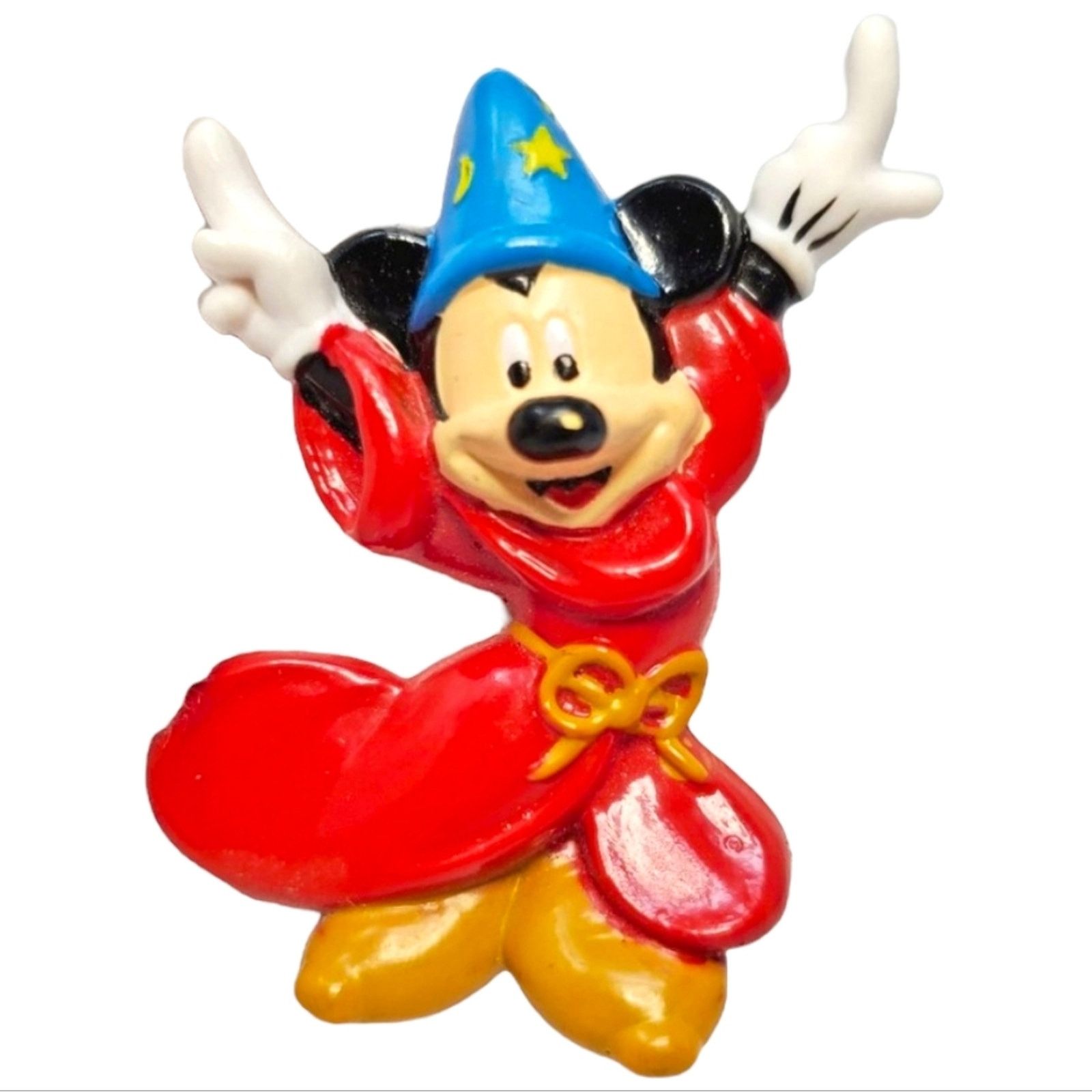 Disney Disney Sorcerer Mickey Mouse 3-D Plastic Button Size ONE SIZE - 1 Thumbnail
