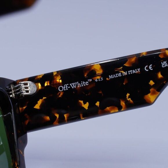 Off-White Off-White OERI14F MARION 6055 Sunglasses Havana Shield Frame Size ONE SIZE - 7 Thumbnail