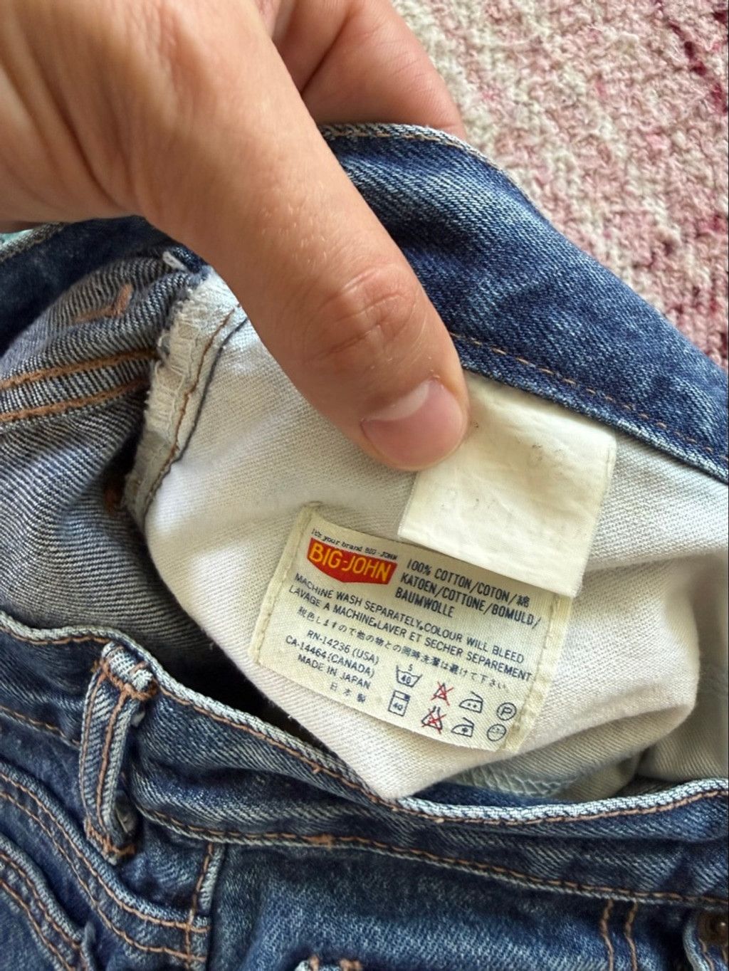Big John Vintage Big John Made in Japan Slim Tapered Jeans Size 30x34 Size US 30 / EU 46 - 5 Thumbnail