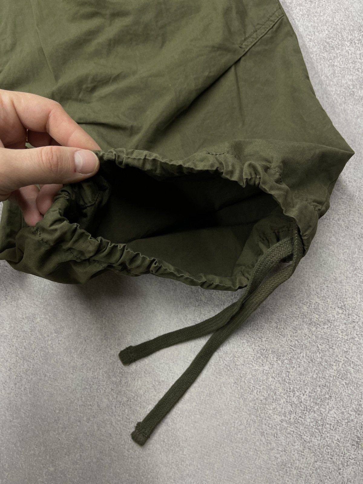 Superdry Vintage SuperDry Baggy Parachute Cargo Pants Khaki Size 28" / US 6 / IT 42 - 13 Thumbnail