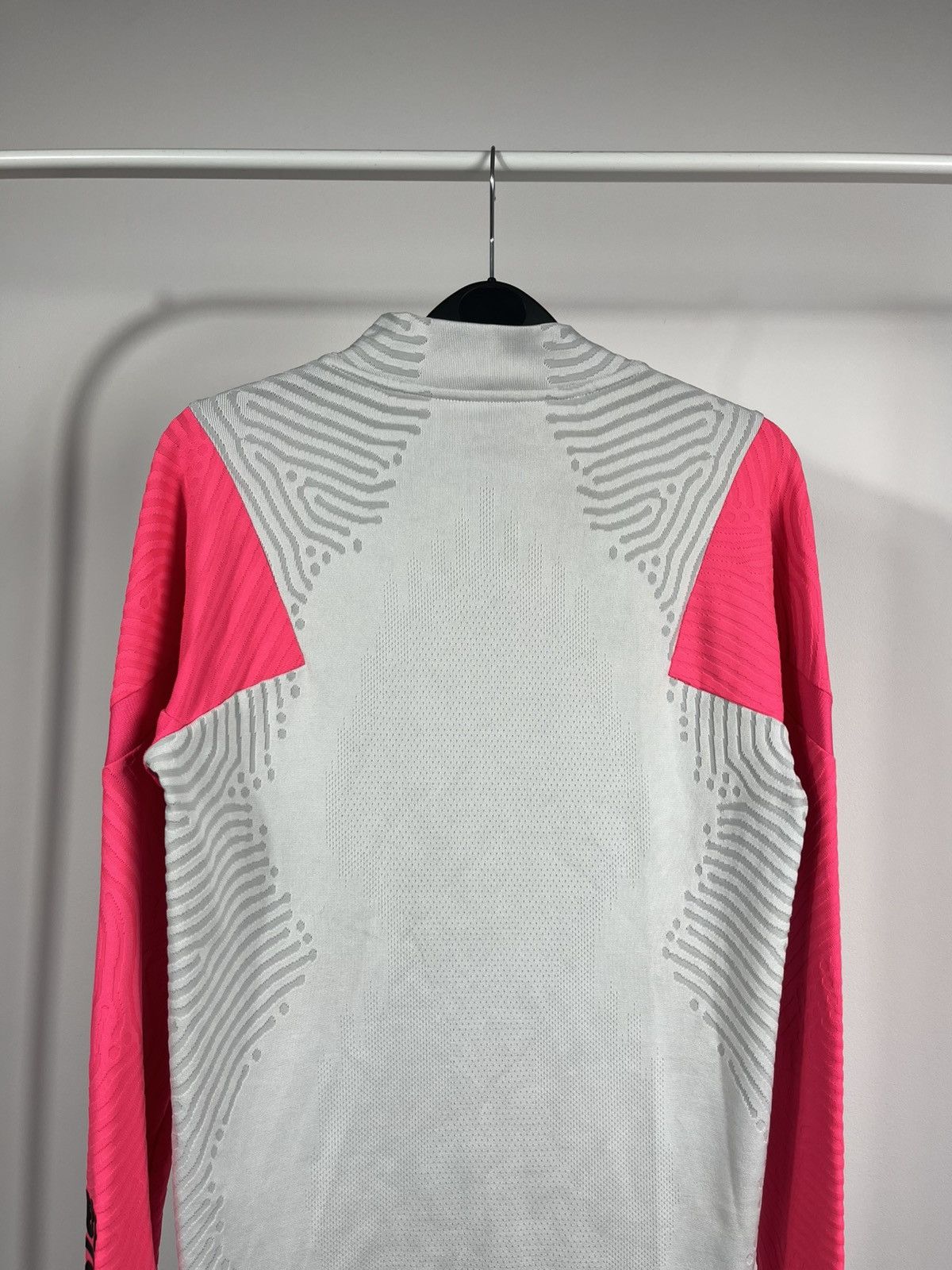 Nike PSG Jordan Vaporknit Drill Top Pink Grey Small CW1384-101 Size US S / EU 44-46 / 1 - 18 Thumbnail