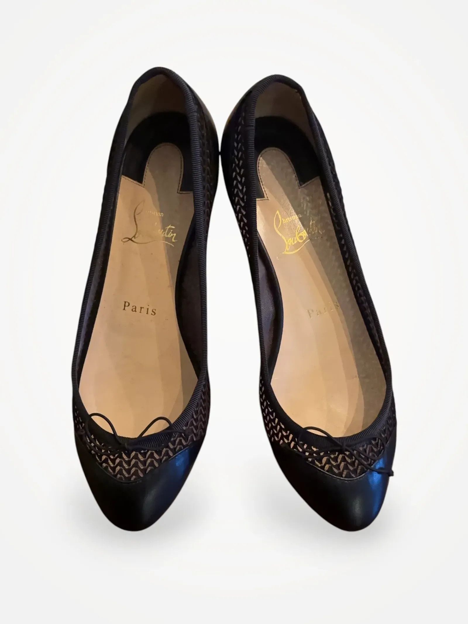 Christian Louboutin Christian Louboutin Ballet Flats Size US 7 / IT 37 - 1 Thumbnail