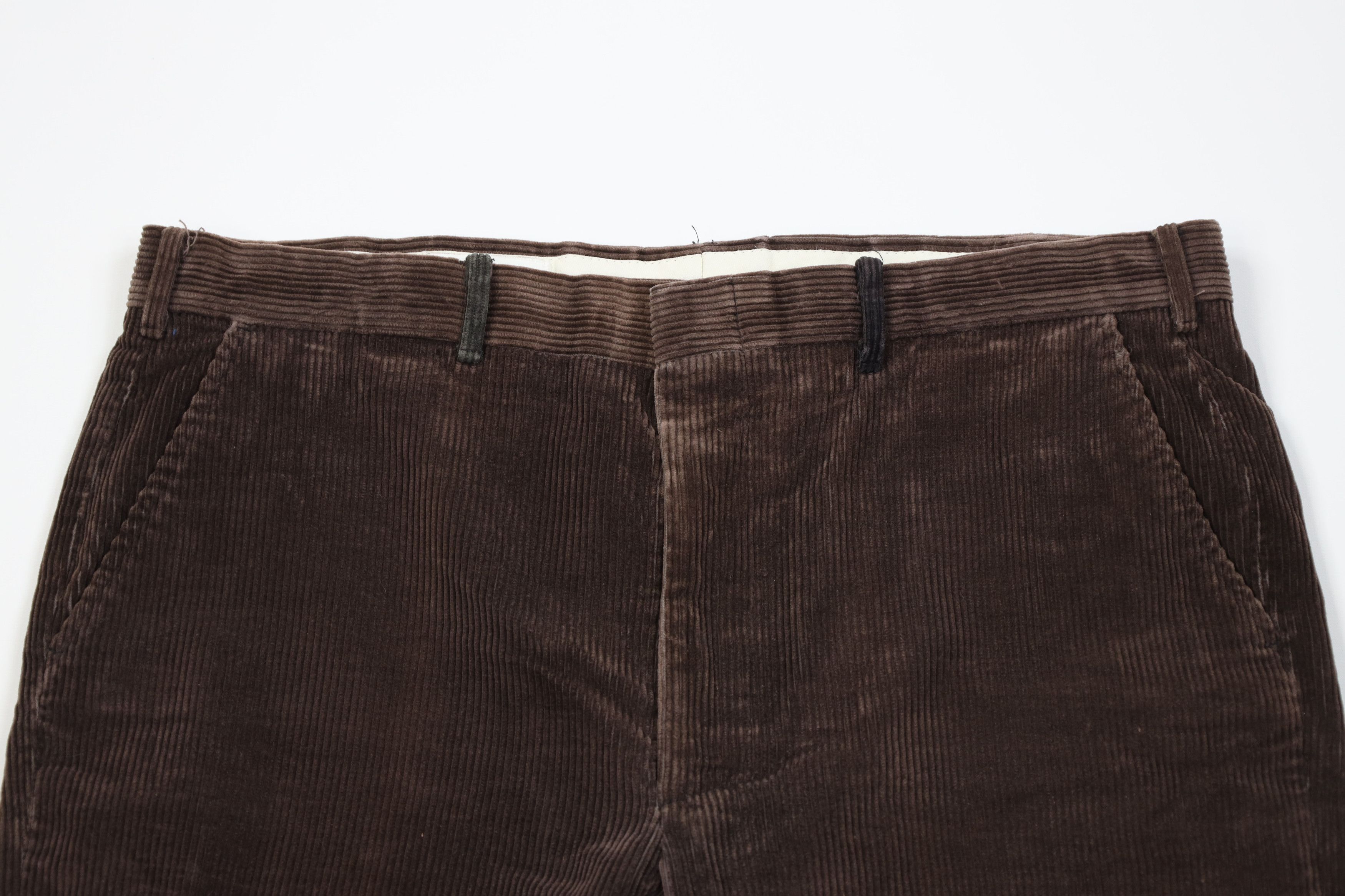 Vintage Vintage 70s Streetwear Wide Leg Bell Bottoms Corduroy Pants Size US 36 / EU 52 - 2 Thumbnail