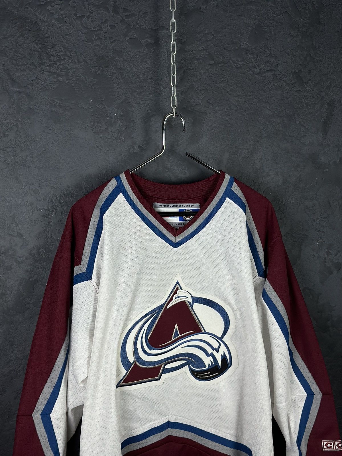 Vintage Colorado Avalanche CCM NHL Hockey Jersey