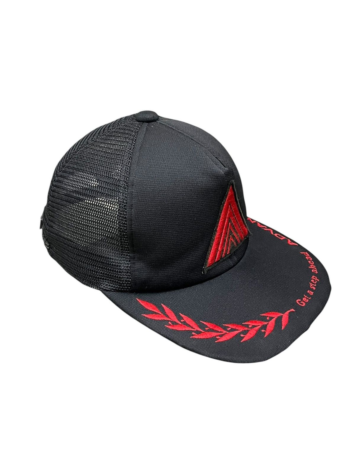 Racer Worldwide 🏁Vintage 90s Advan Yokohama YKK Snapback Mesh Trucker Cap Size ONE SIZE - 7 Thumbnail