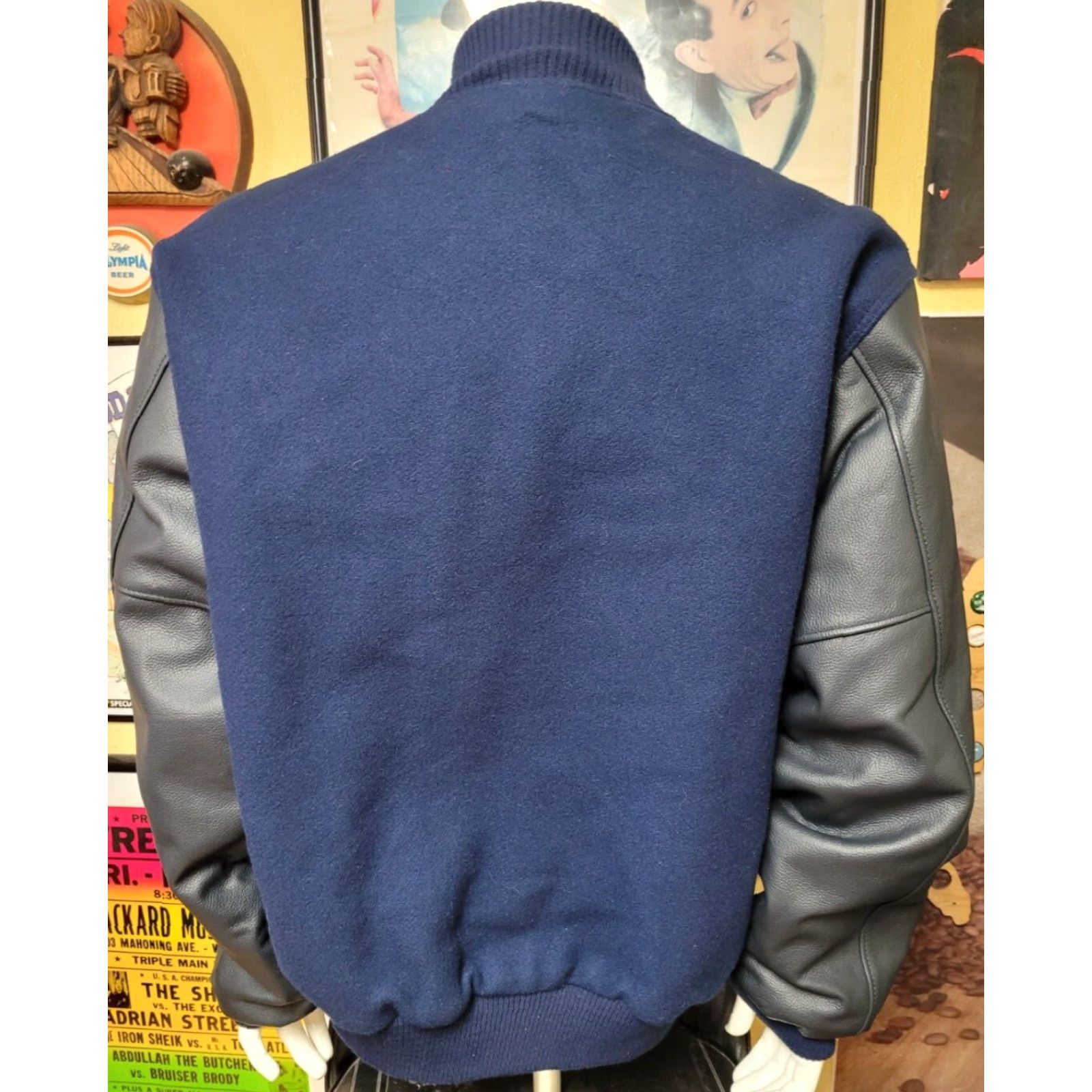 Ford UAW Autoworkers Union Ford Ypsilanti Letterman Varsity Jacket XL USA Local 849 Jacket Mens XL Blue Cars Transportation USA Varsity Size US XL / EU 56 / 4 - 4 Thumbnail