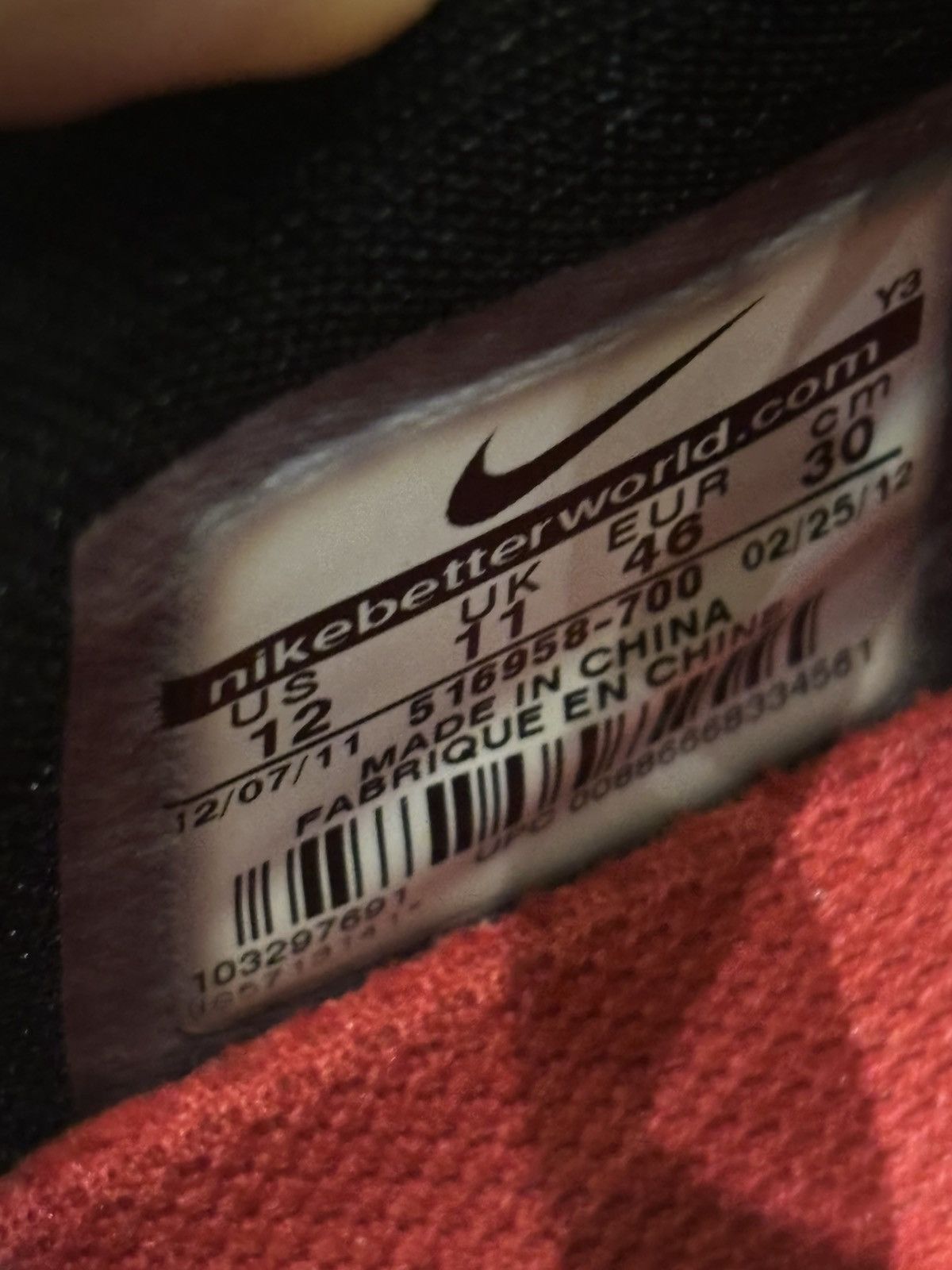 Nike Nike Lebron PS Elite ‘Taxi’ Size US 12 / EU 45 - 8 Thumbnail