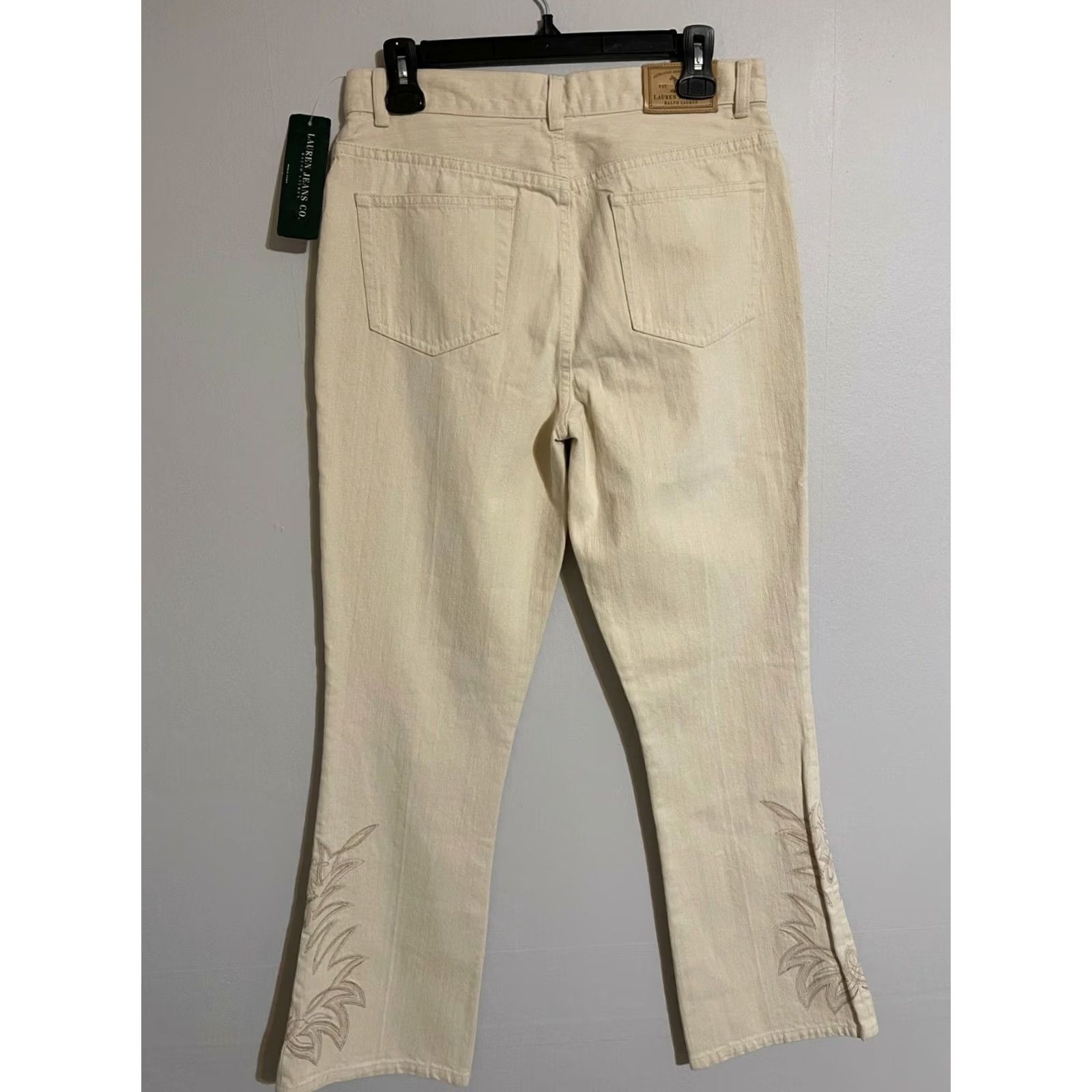 Polo Ralph Lauren Polo Ralph Lauren Jeans Co Ladies Bedford Ivory Jeans Women's 6 Size 28" / US 6 / IT 42 - 5 Thumbnail