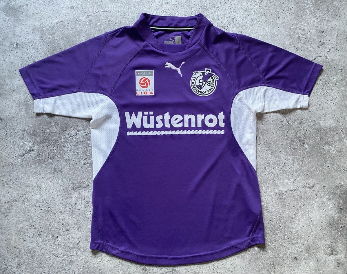 Puma × Vintage PUMA SV WÜSTENROT SALZBURG RED BULL SALZBURG 2000S FC SHIRT Size US S / EU 44-46 / 1 - 1 Thumbnail