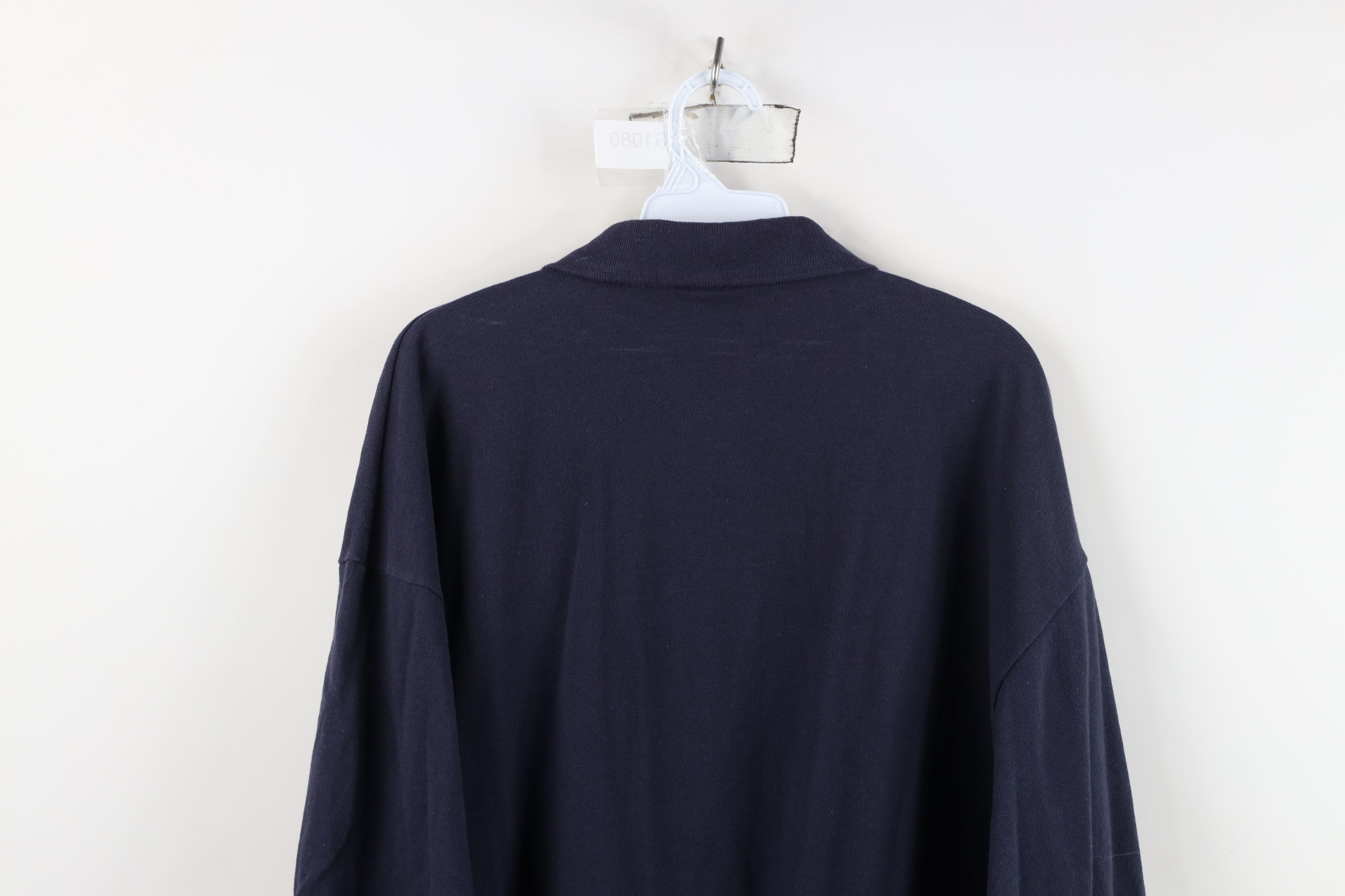 Vintage Vintage 90s University of Michigan Golf Polo Shirt Blue Size US XXL / EU 58 / 5 - 12 Thumbnail
