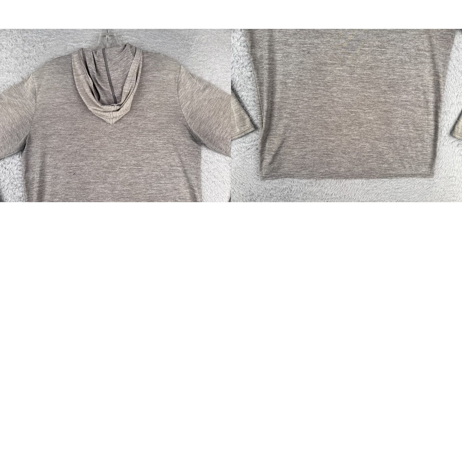 Patagonia Patagonia Hoodie Women Small Gray Pullover Polyester Logo Sweatshirt Hooded Lightweight Activewear Size S / US 4 / IT 40 - 9 Thumbnail