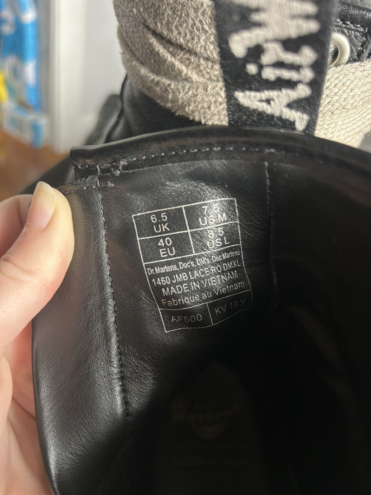 Dr. Martens × Rick Owens Rick Owens x Dr. Martens 1460 Jumbo Lace Boot Size US 7.5 / EU 40-41 - 3 Thumbnail