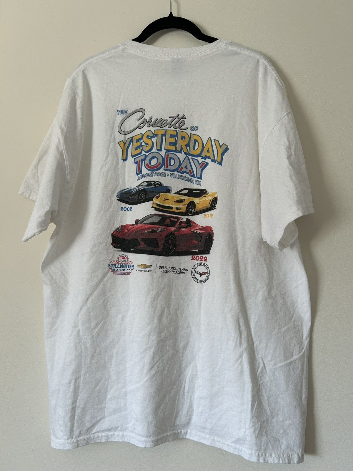 Other Corvette at Stillwater Car Show Tee 2022 Size US XL / EU 56 / 4 - 1 Thumbnail