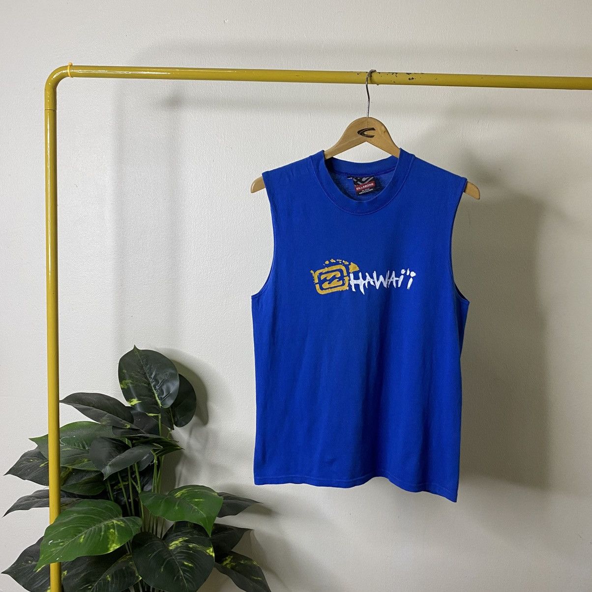 Billabong Vintage 2000s Billabong Hawaii Surf Tank Top Size US S / EU 44-46 / 1 - 1 Thumbnail