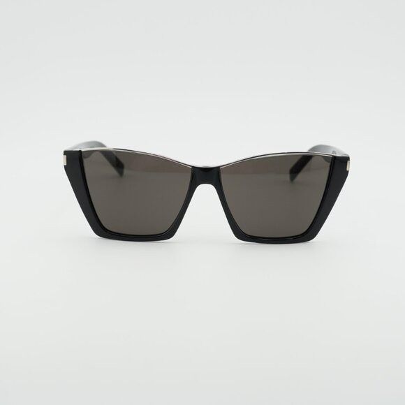 Saint Laurent Paris Saint Laurent SL369 KATE 001 Sunglasses Black Cat Eye Frame Size ONE SIZE - 3 Thumbnail