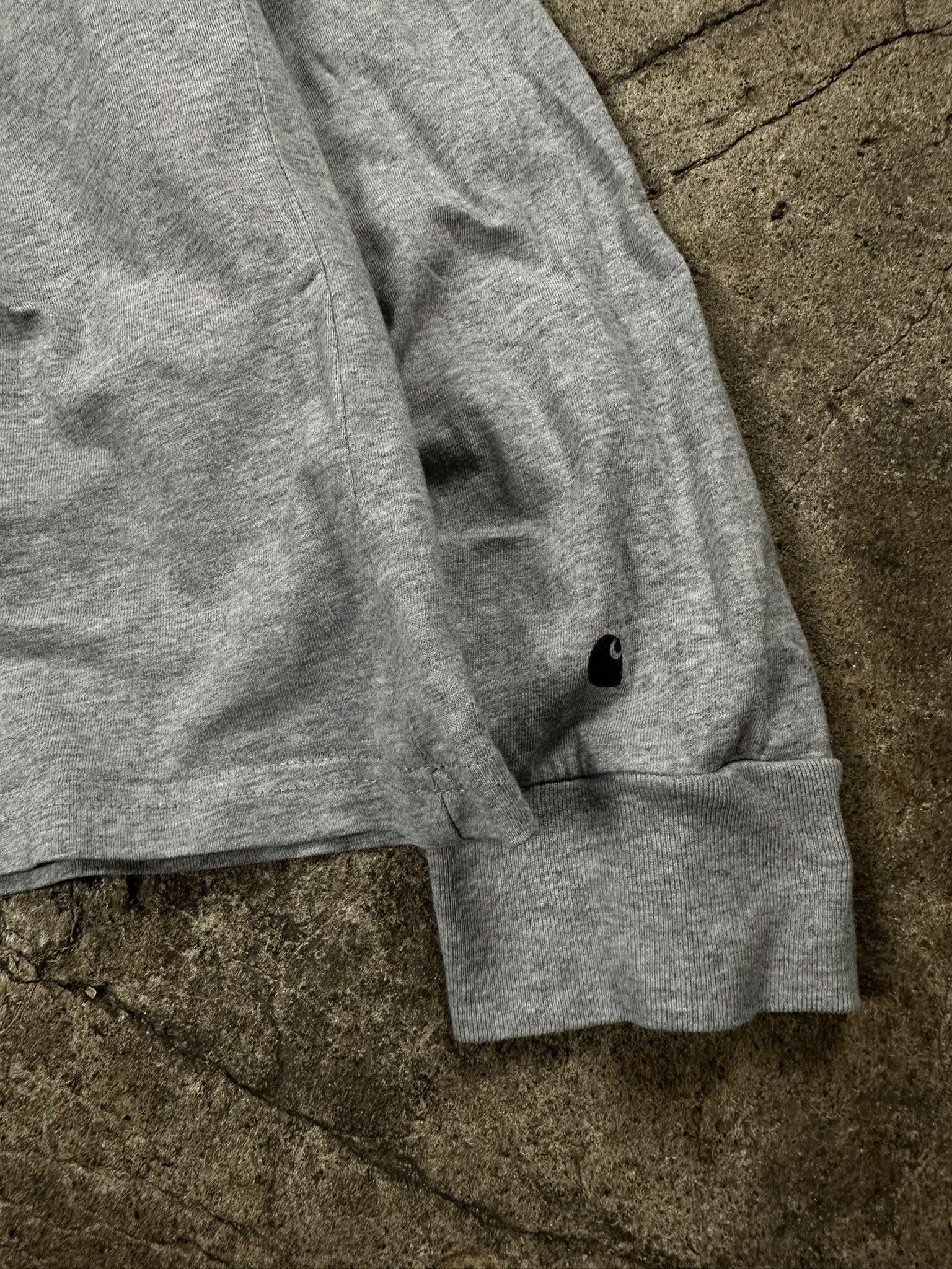 Carhartt 00s Vintage Carhartt Basic Longsleeve T-shirt Size US M / EU 48-50 / 2 - 2 Thumbnail