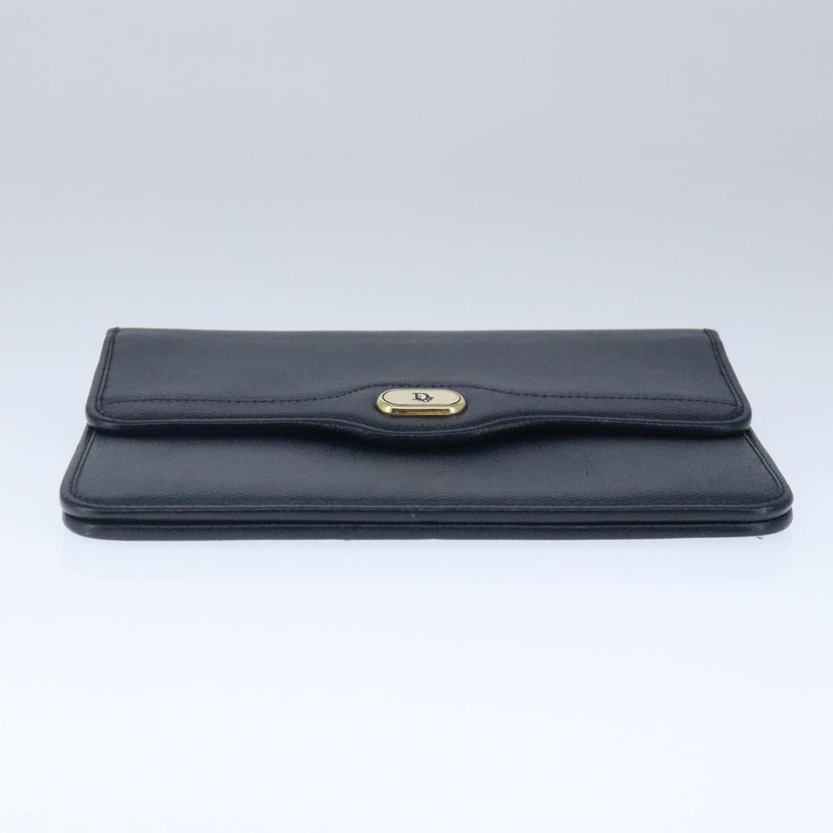 Dior DIOR Chain Shoulder Bag Leather Navy Gold Size ONE SIZE - 9 Thumbnail