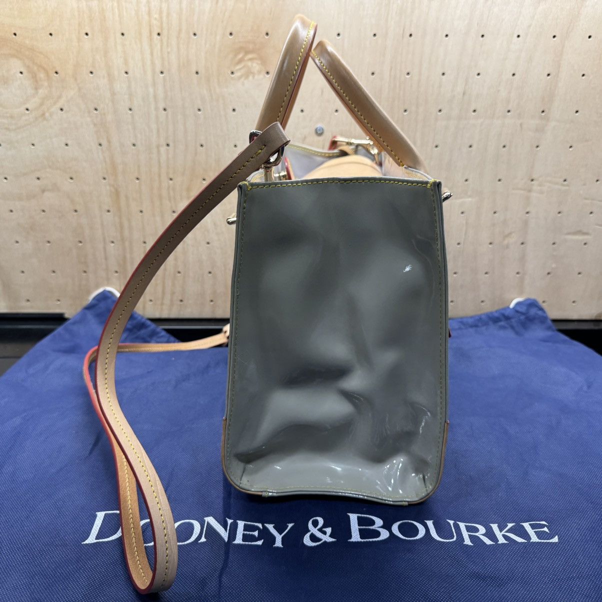 Dooney & Bourke Dooney & Bourke Patent Leather Shoulder Bag Satchel Size ONE SIZE - 9 Thumbnail