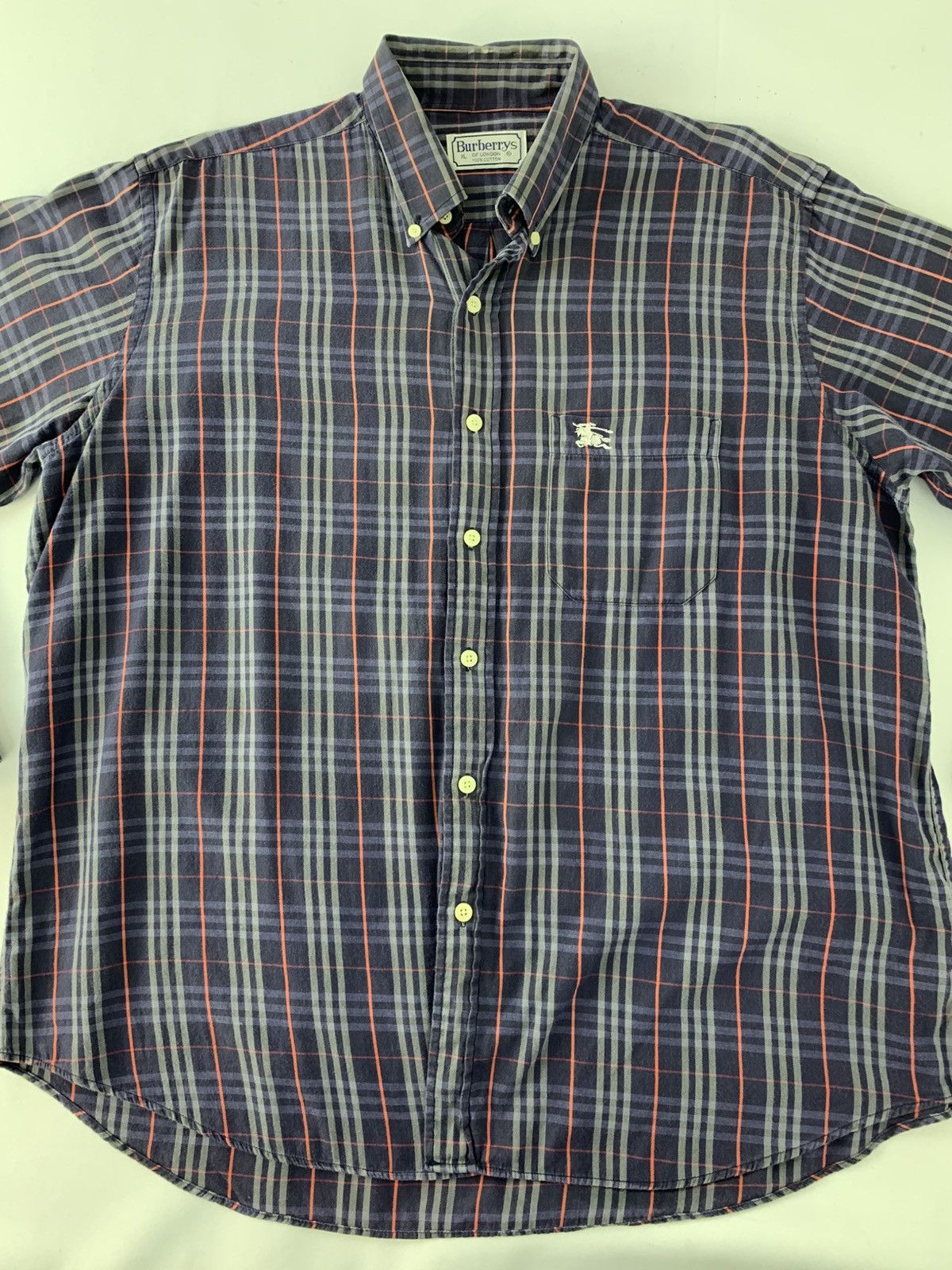 Burberry 90s Burberrys Of London Checked Button Up Shirt Size US XL / EU 56 / 4 - 3 Thumbnail