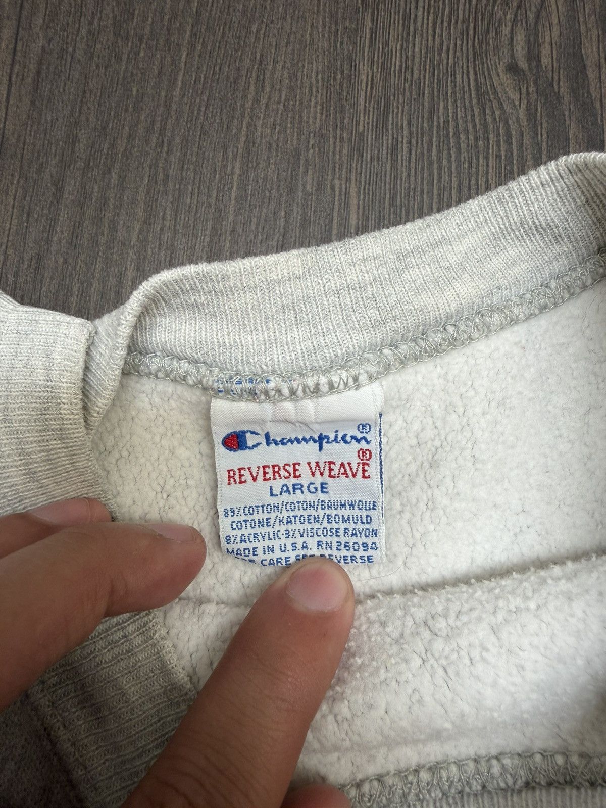 Champion Vintage Champion Reverse Weave Douglass College Sweatshirt Size US L / EU 52-54 / 3 - 5 Thumbnail
