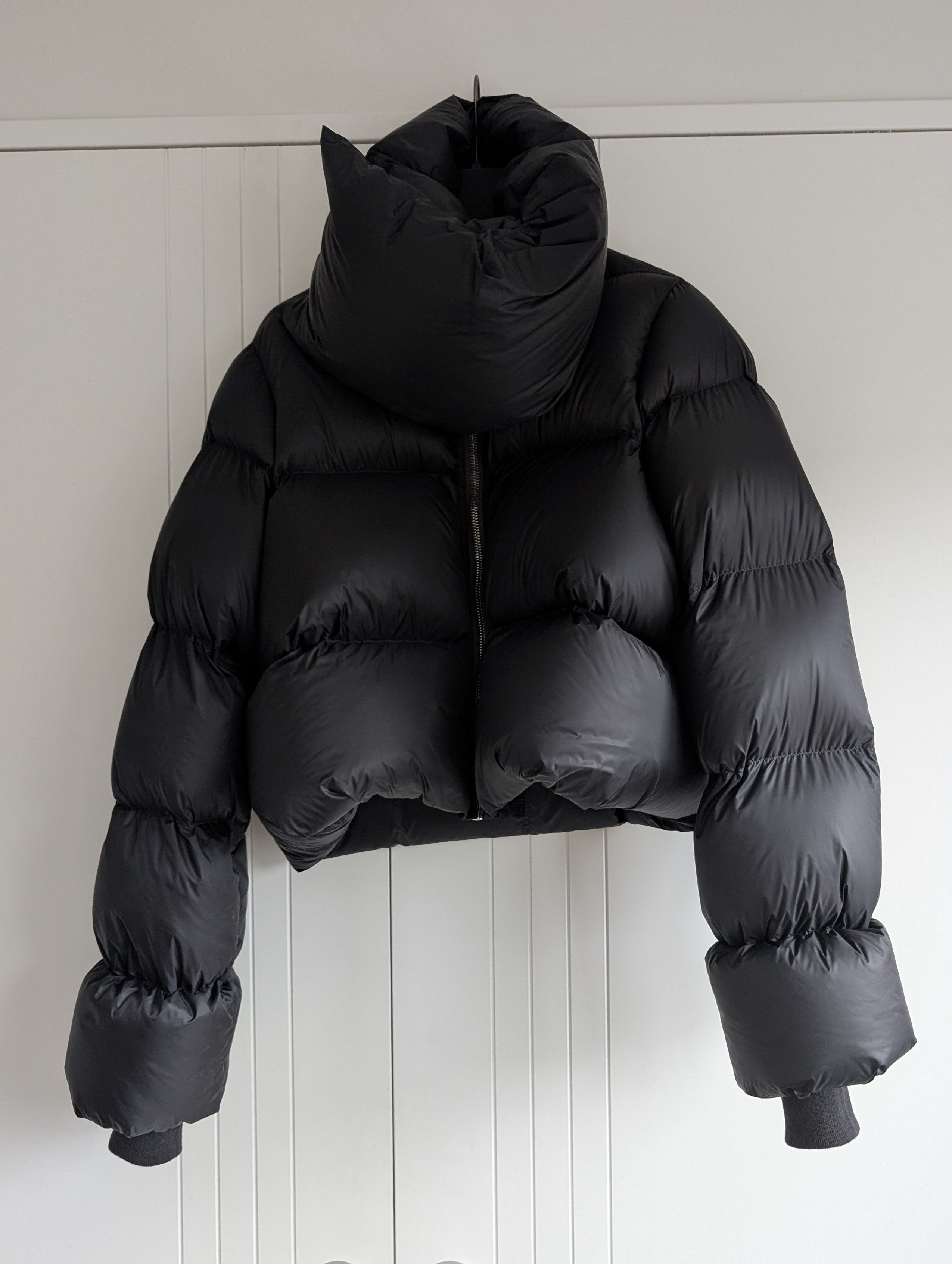 Rick Owens RICK OWENS A/W 18 SISYPHUS CROPPED DOWN PUFFER JACKET