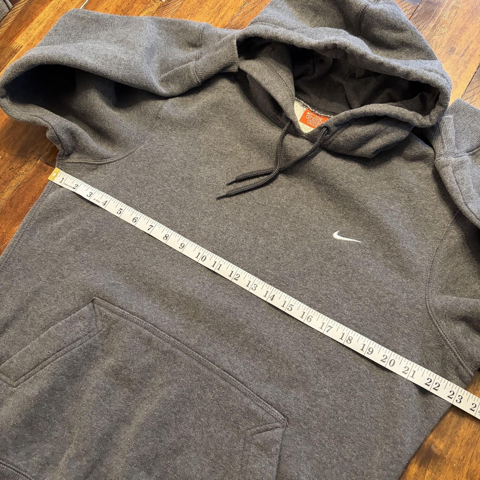 Nike Nike Hoodie Sweatshirt Medium Gray Fleece Pullover Pocket Size US M / EU 48-50 / 2 - 8 Thumbnail