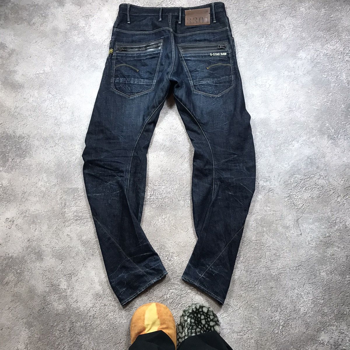 20471120 vintage gstar japan jeans distressed low rise flared 90s Size US 36 / EU 52 - 5 Thumbnail