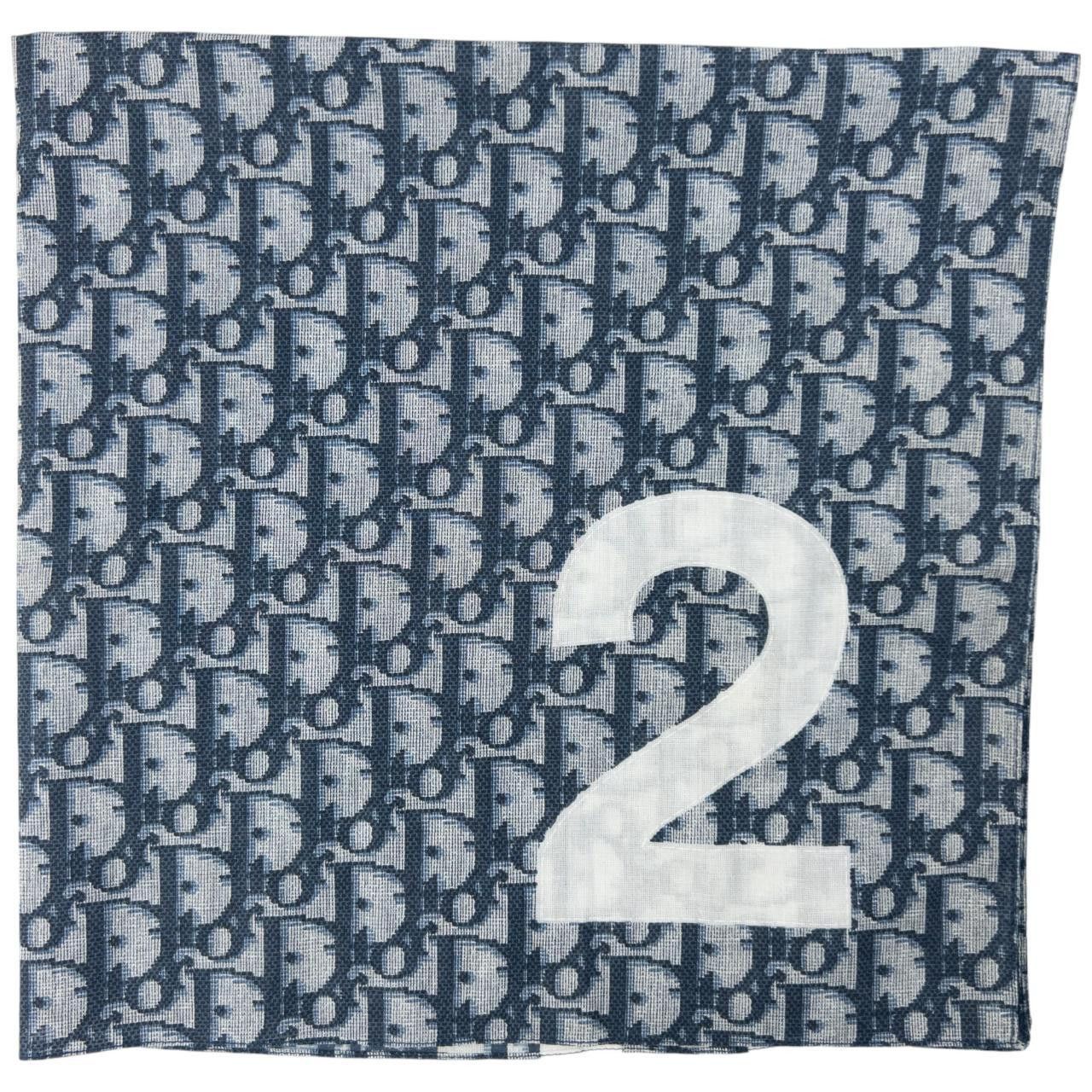 Dior Vintage Dior Monogram Number Handkerchief Size ONE SIZE - 3 Thumbnail