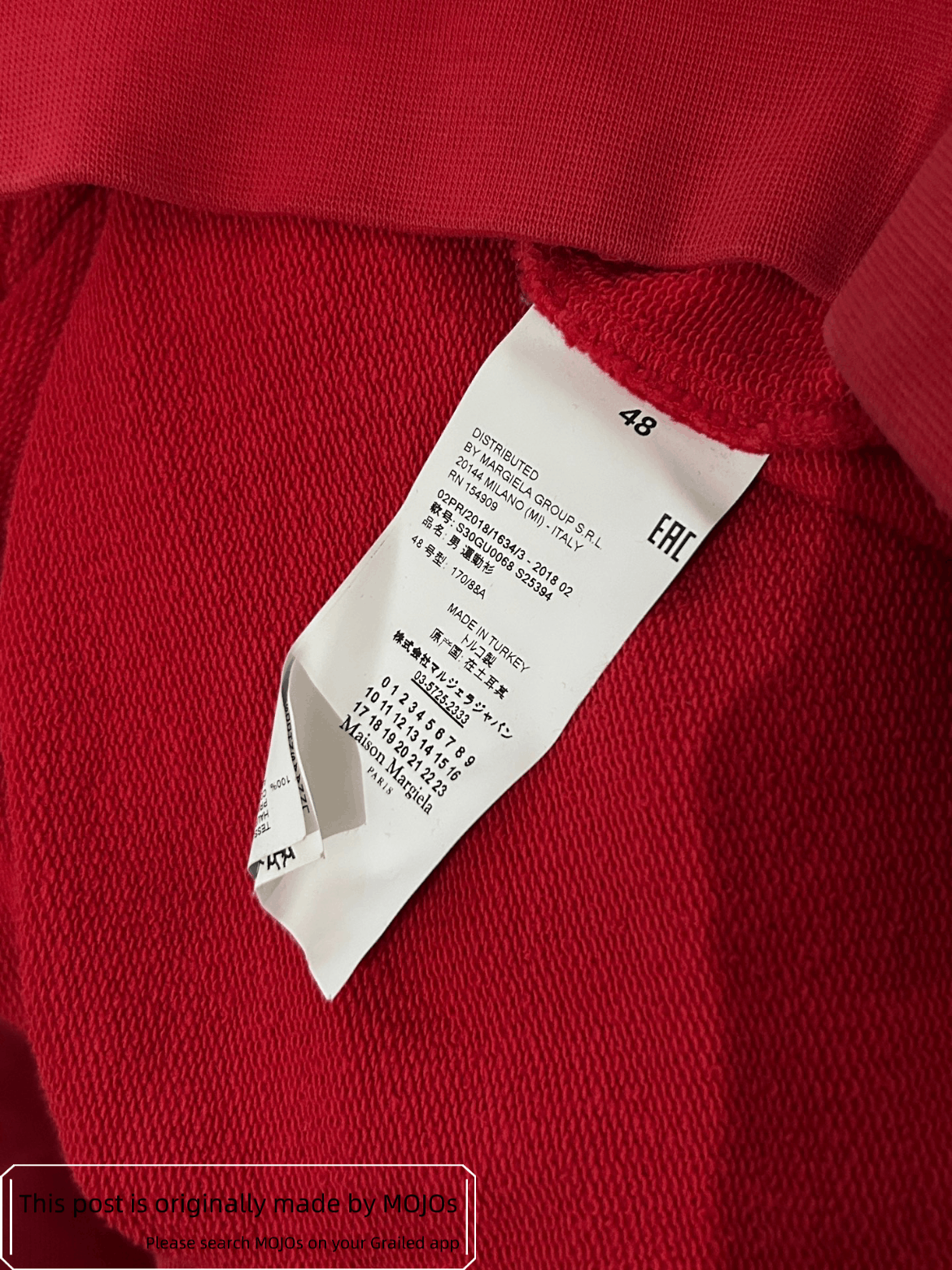 Maison Margiela Sz 48 Maison Margiela 18AW Patches Hoodie Size US M / EU 48-50 / 2 - 6 Thumbnail
