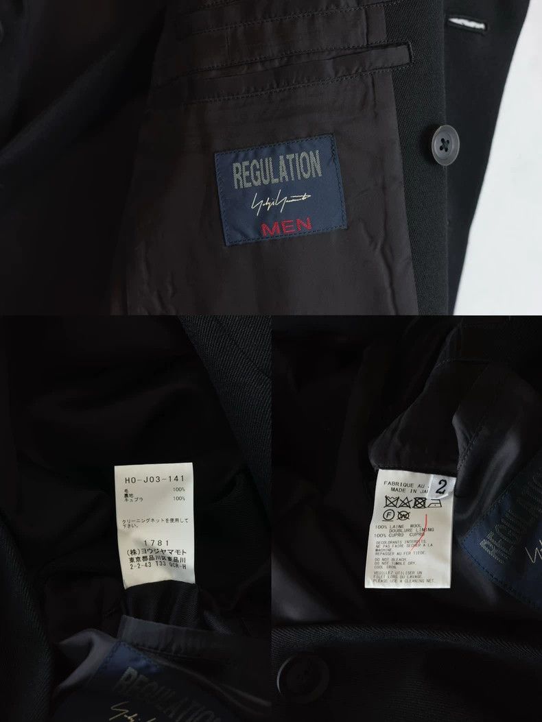 Yohji Yamamoto Yohji Yamamoto 24AW Set Wool Coat 2506-Nextarrow Size US M / EU 48-50 / 2 - 8 Thumbnail