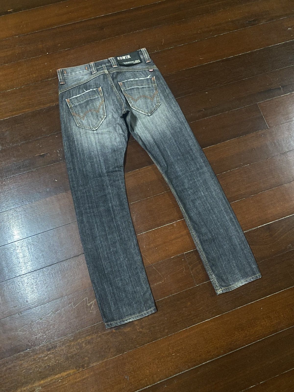 Edwin Edwin Xvs Clawmark Faded mud wash Denim Jeans Size US 32 / EU 48 - 9 Thumbnail
