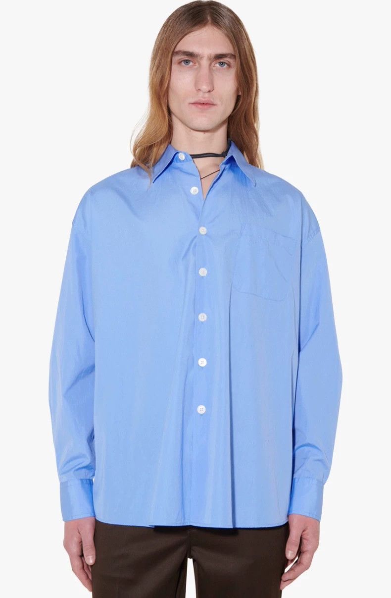 Our Legacy Our Legacy size46 Blue shirt Size US S / EU 44-46 / 1 - 4 Thumbnail