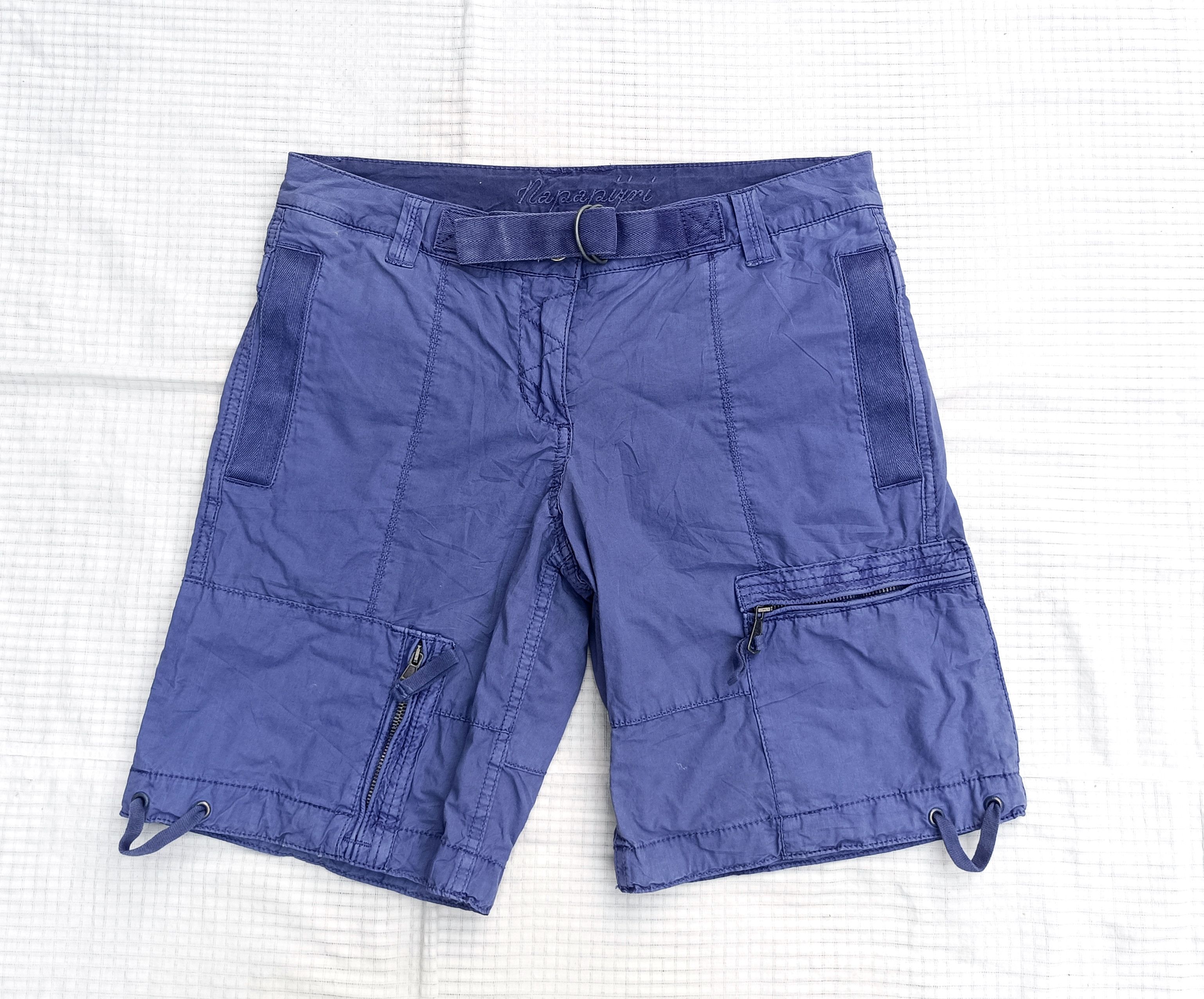 Napapijri (P369) Napapijri Purple Cargo Women Shorts 42 Size 28" / US 6 / IT 42 - 1 Thumbnail
