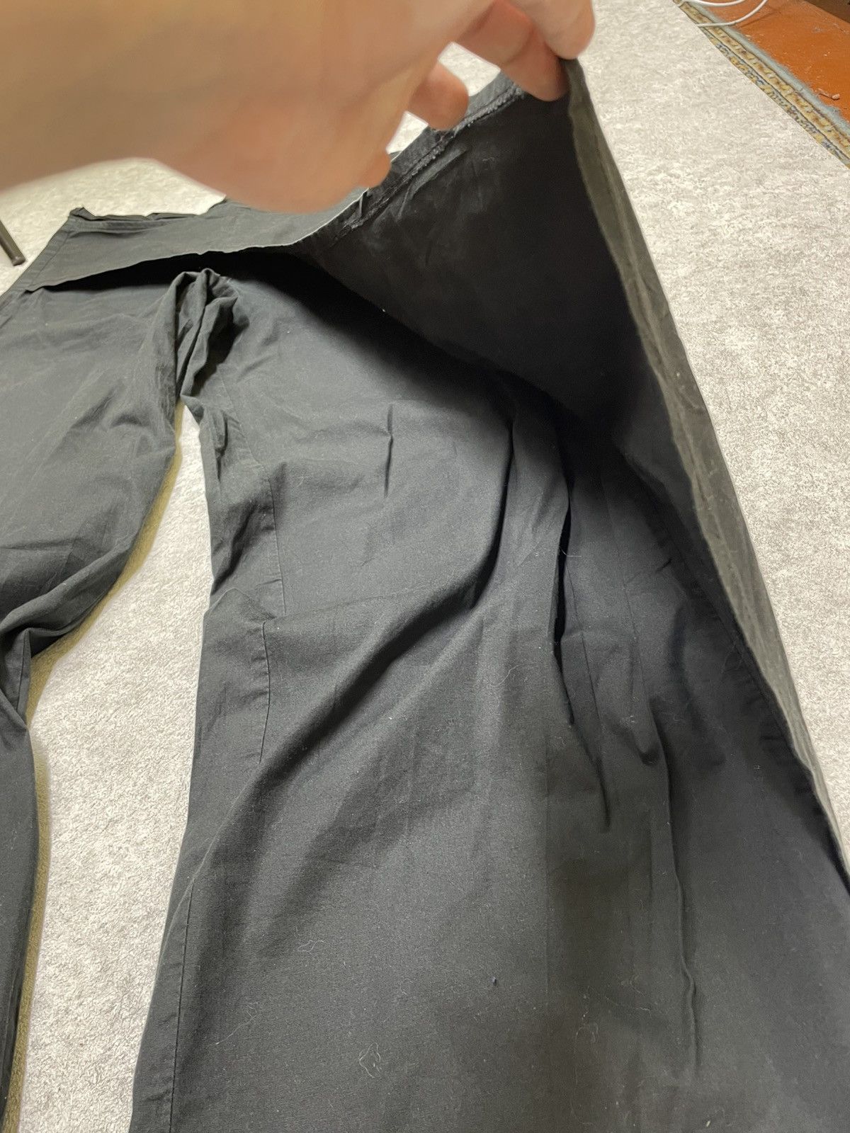 If Six Was Nine × Japanese Brand × Le Grande Bleu (L.G.B.) Y's LGB Y2K Asymmetric Wide-Leg Pants With Adjustable Hem Size US 32 / EU 48 - 7 Thumbnail