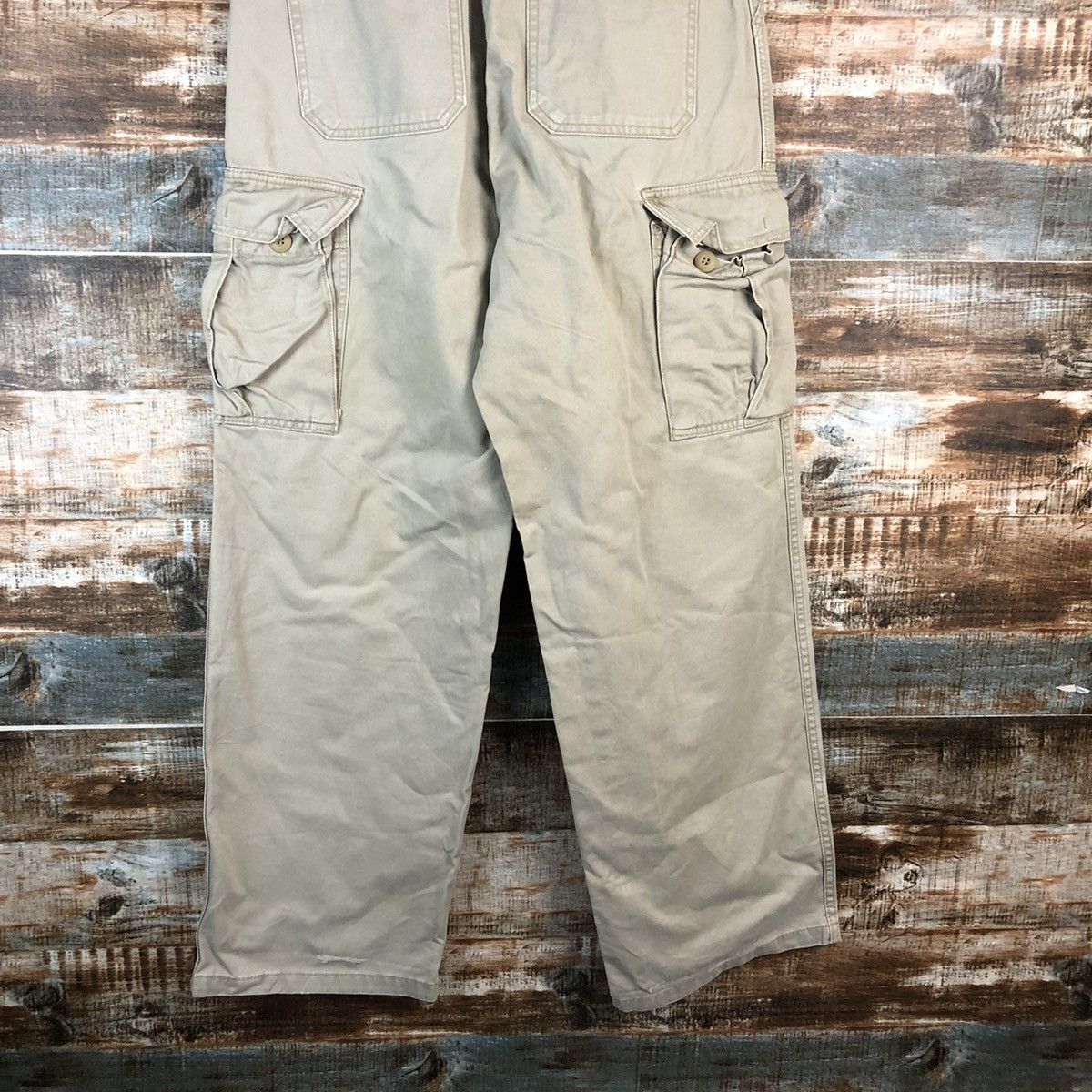 Japanese Brand Edwin Brown utility tactical Cargo Multipocket Pants #A2540 Size US 30 / EU 46 - 17 Thumbnail