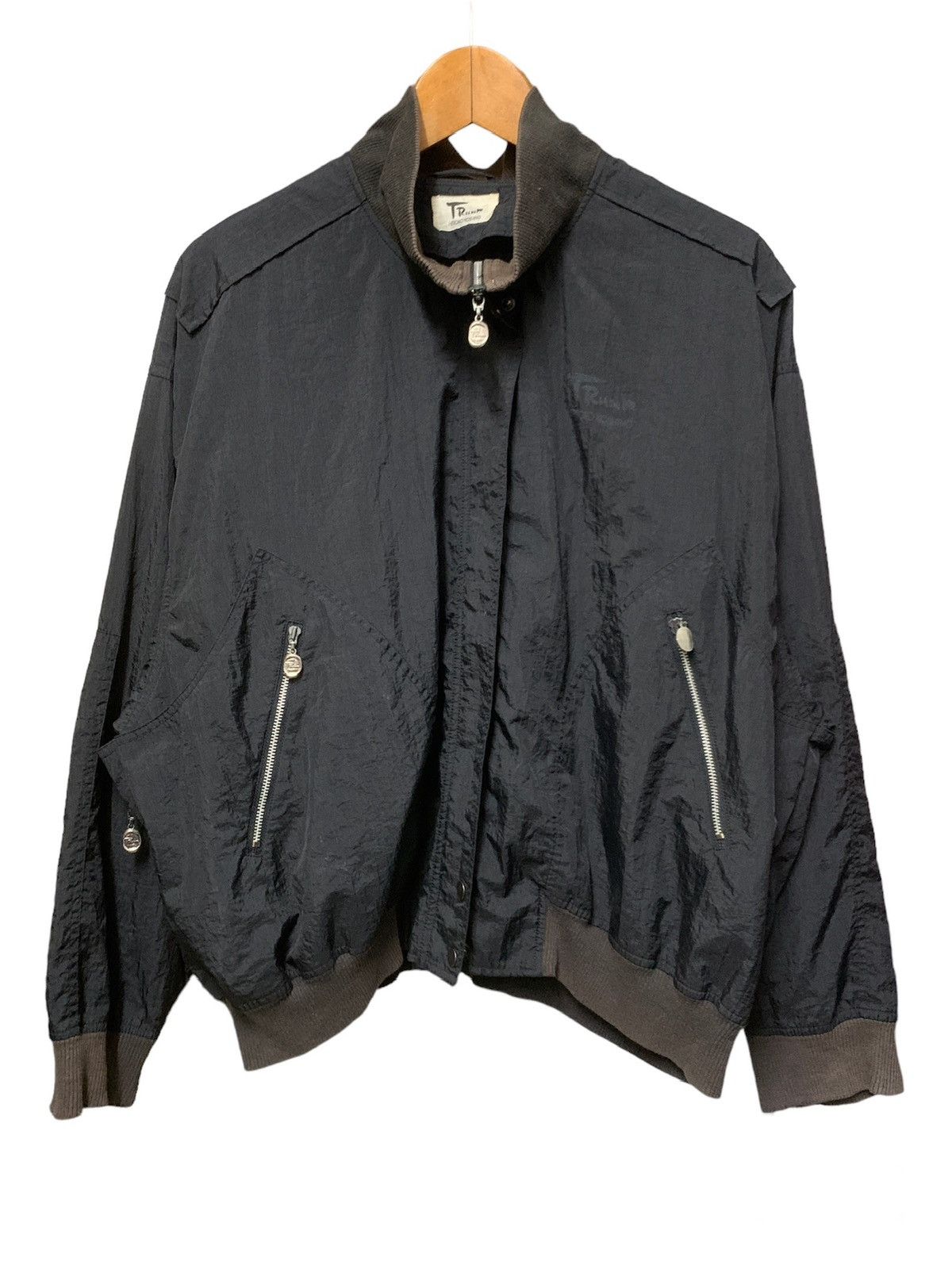 image of Hiroko Koshino Homme x Vintage Hiroko Koshino 1997 Automne Hiver Collection Bomber in Black (Size X