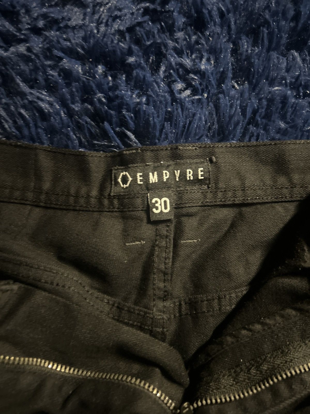Vintage Custom black and grey flared pants Size US 30 / EU 46 - 3 Thumbnail