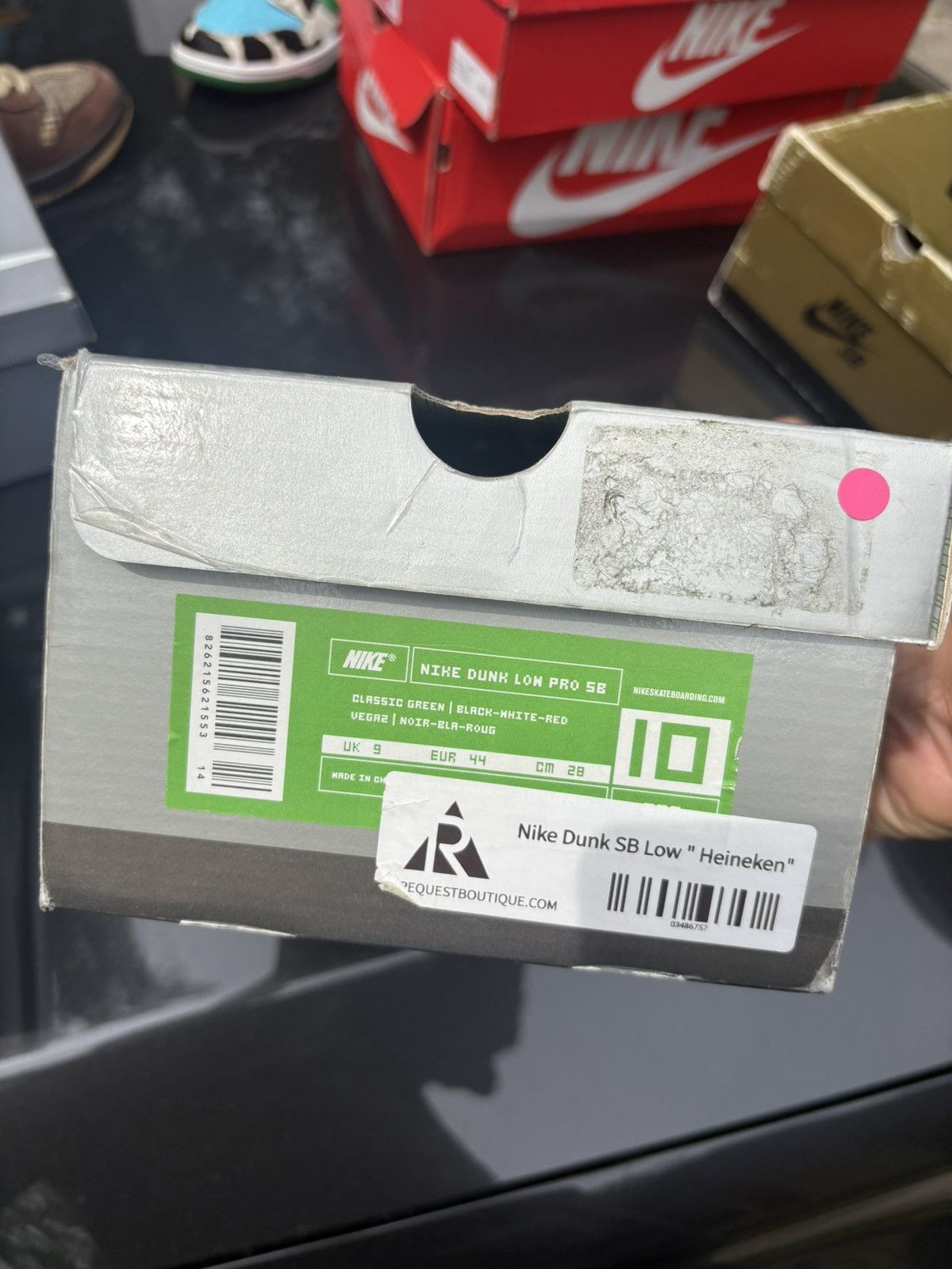 Nike × Nike SB Nike SB Dunk Low Heineken 2003 Size US 10 / EU 43 - 6 Thumbnail