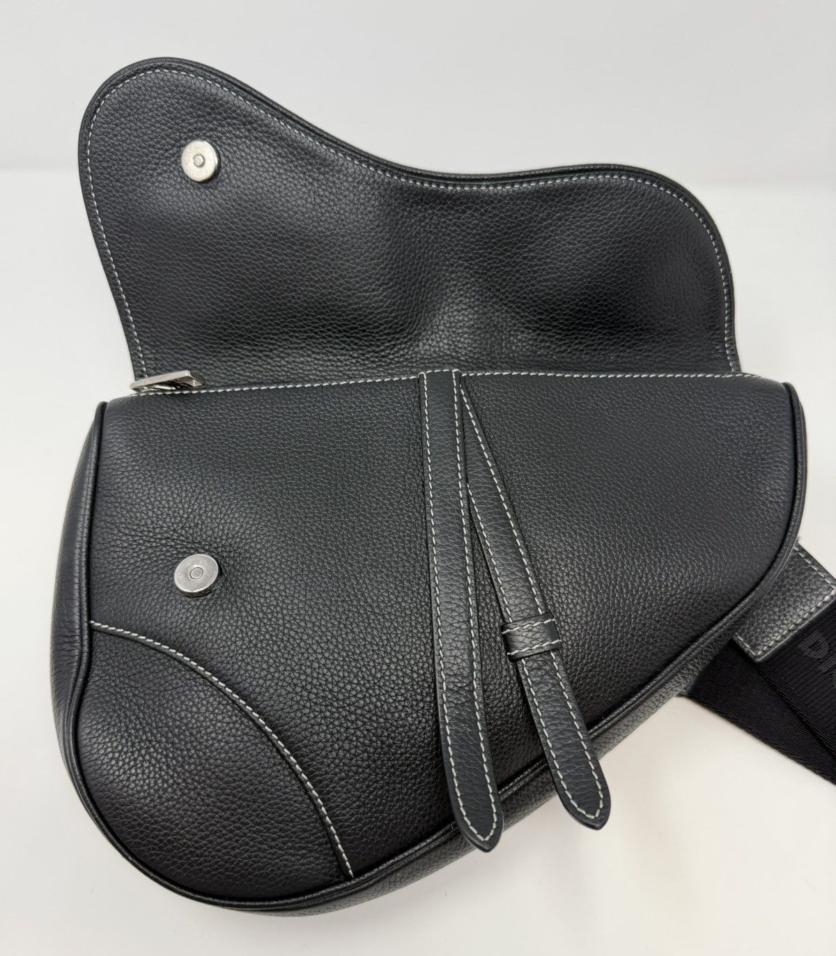 Dior × Stussy Dior x Shawn Stussy Saddle Crossbody Leather Bag Size ONE SIZE - 3 Thumbnail