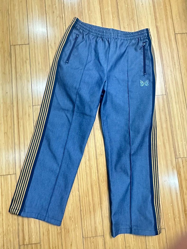 Needles Needles x Nano Universe Denim Track Pants - dmc Size US 30 / EU 46 - 1 Thumbnail