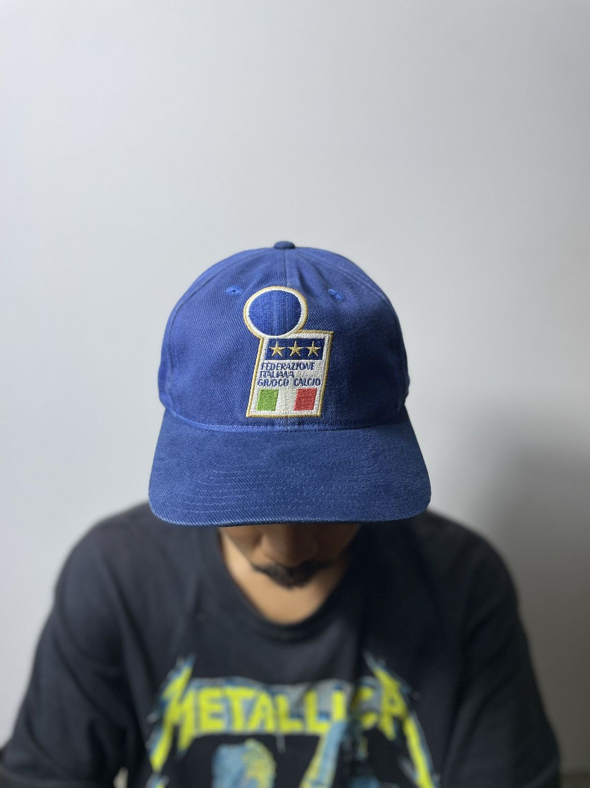Vintage NIKE Italy Football Team hats