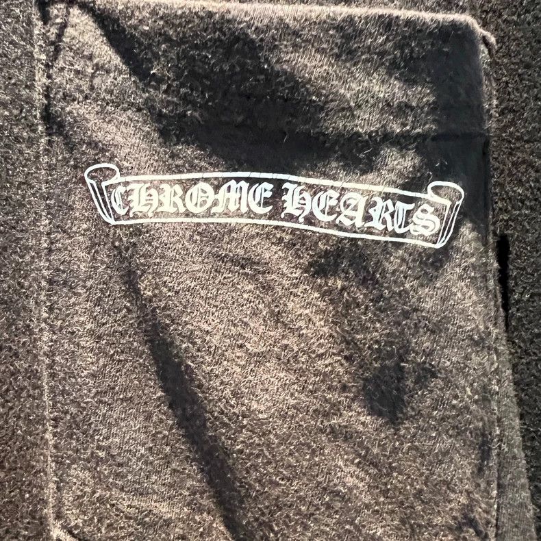 Chrome Hearts Chrome hearts Black back with Sanskrit slogan short sleeve Size US XL / EU 56 / 4 - 3 Thumbnail