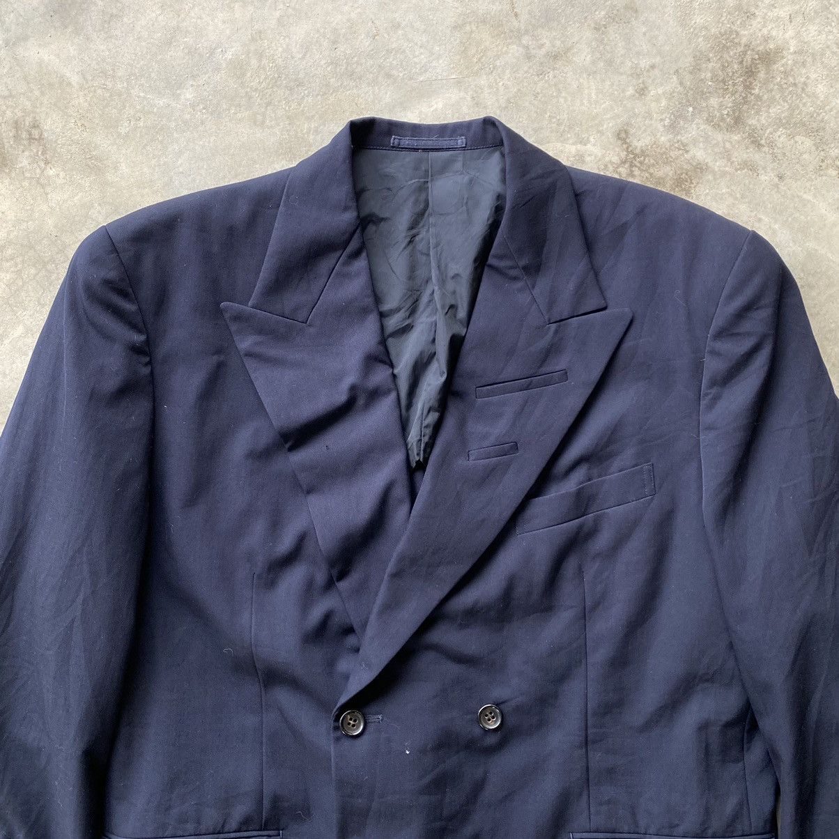 Comme des Garcons COMME des GARCONS Homme Plus Double-Breasted Coat Jacket Size US S / EU 44-46 / 1 - 4 Thumbnail