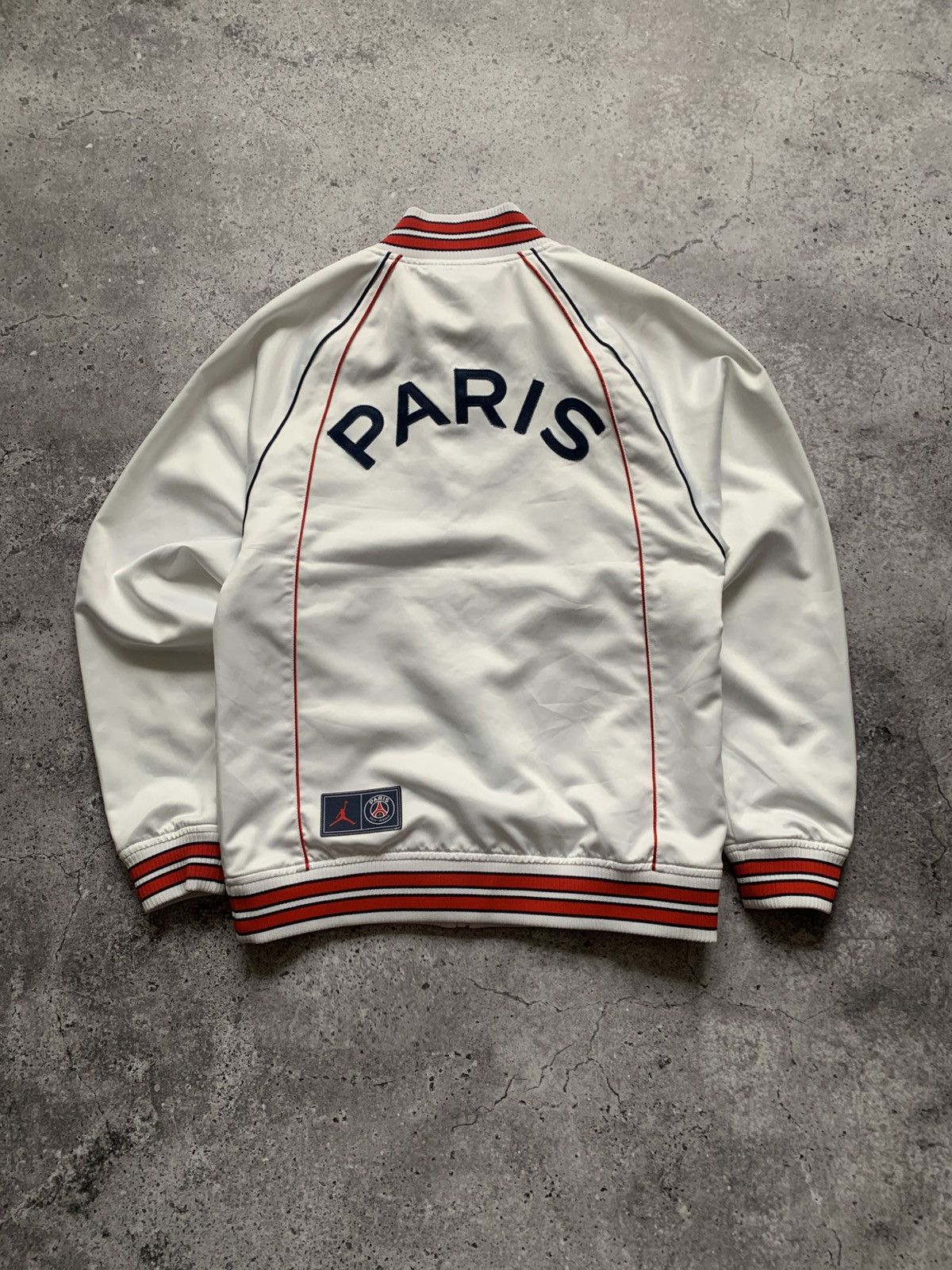 Jordan Brand 🔥NIKE AIR JORDAN PSG 2022 TRACK BOMBER BLOCKCORE JACKET Size US S / EU 44-46 / 1 - 7 Thumbnail