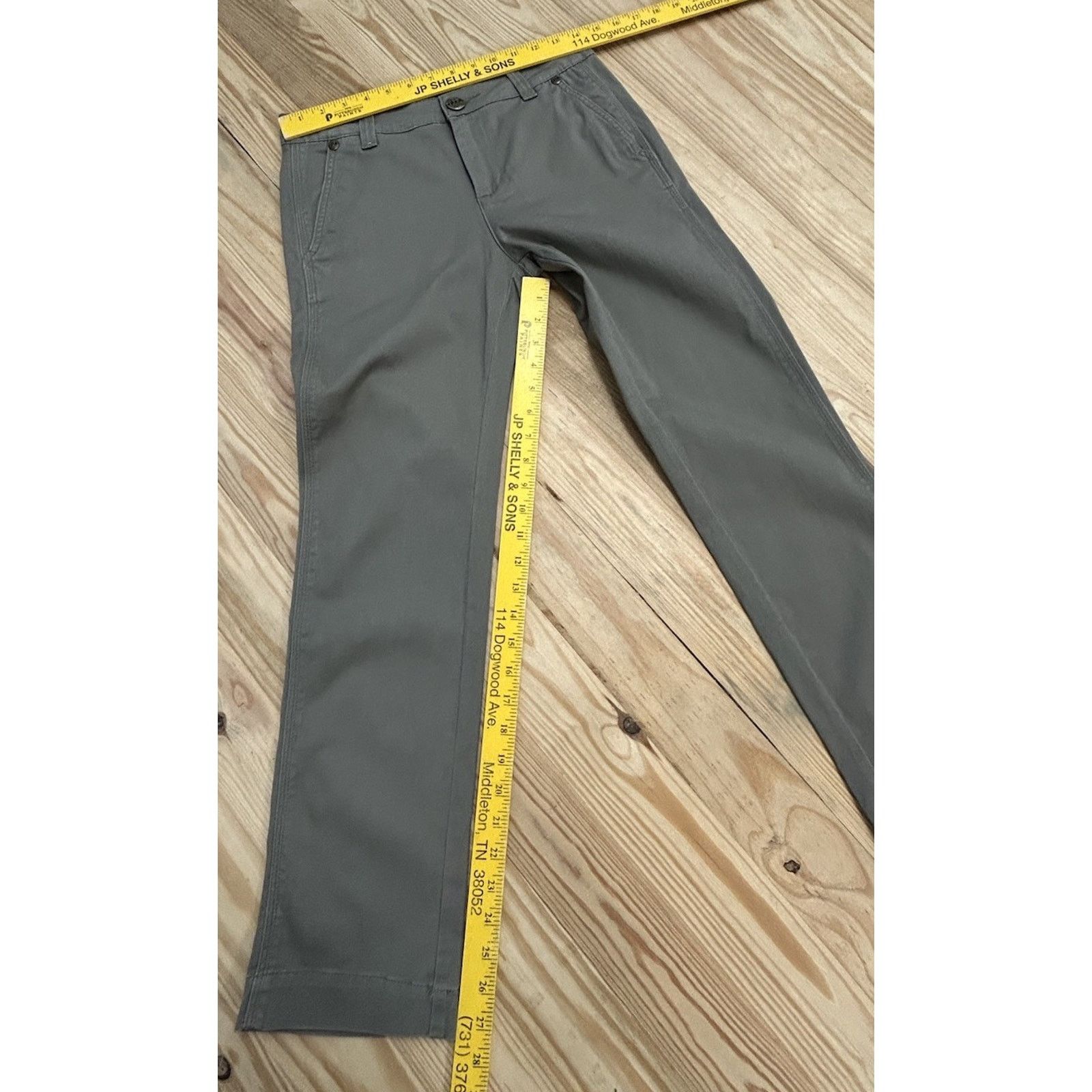 Other V CHRISTINA Sage Green Jeans Stretch Sage Green 2 EUC. Size 26" / US 2 / IT 38 - 5 Thumbnail