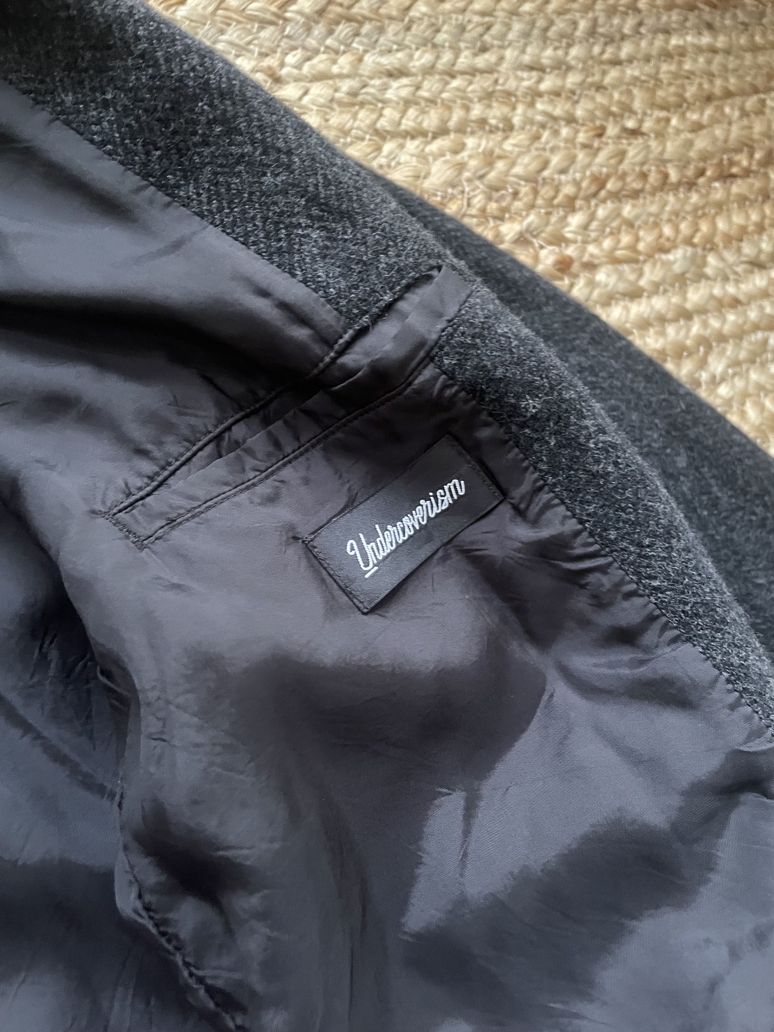 Undercover Raw Edge Peacoat Size US L / EU 52-54 / 3 - 3 Thumbnail