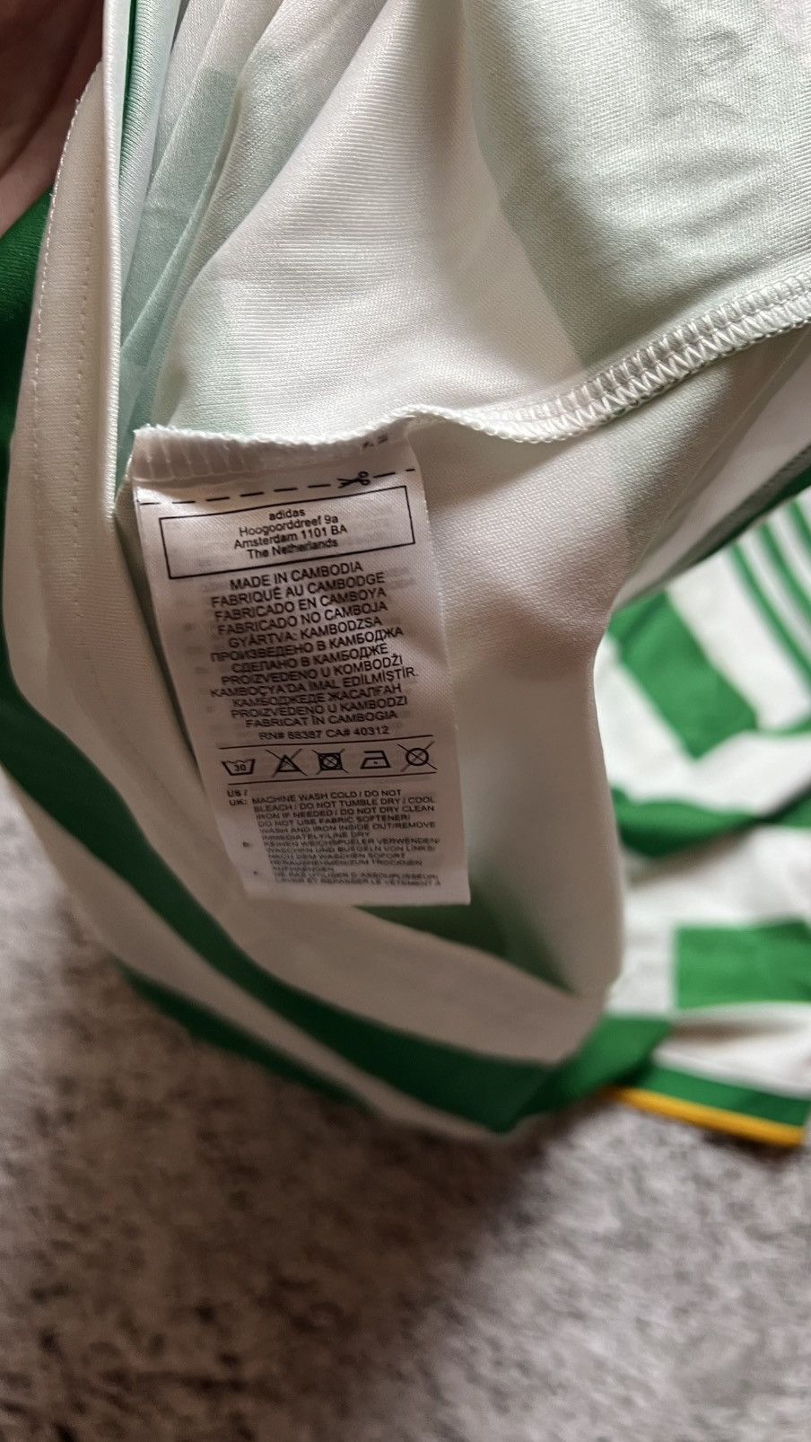 Adidas 2020-2021 Adidas Celtic jersey Size US XL / EU 56 / 4 - 7 Thumbnail