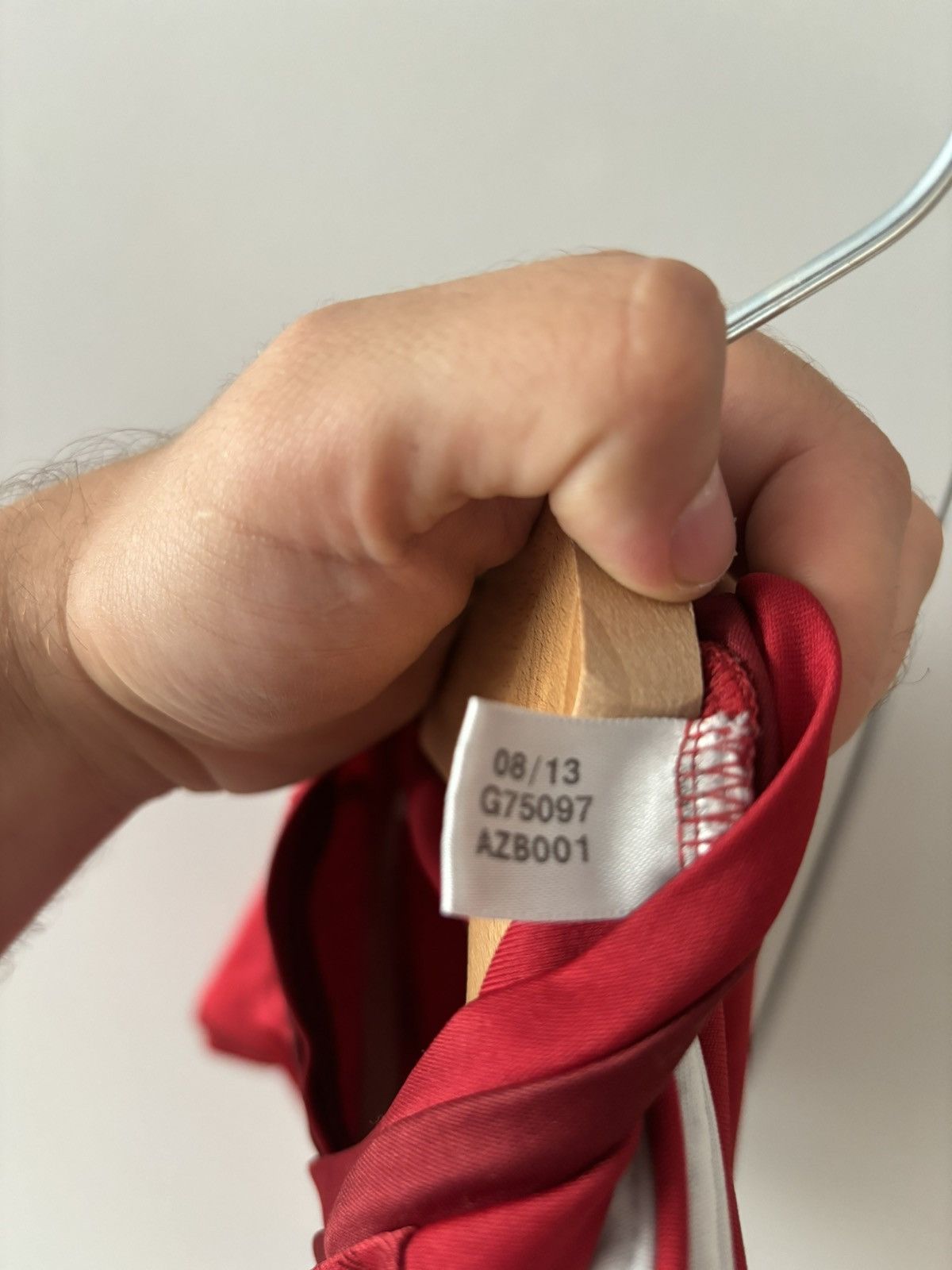 Adidas Denmark 2014 Home Kit Size US S / EU 44-46 / 1 - 8 Thumbnail