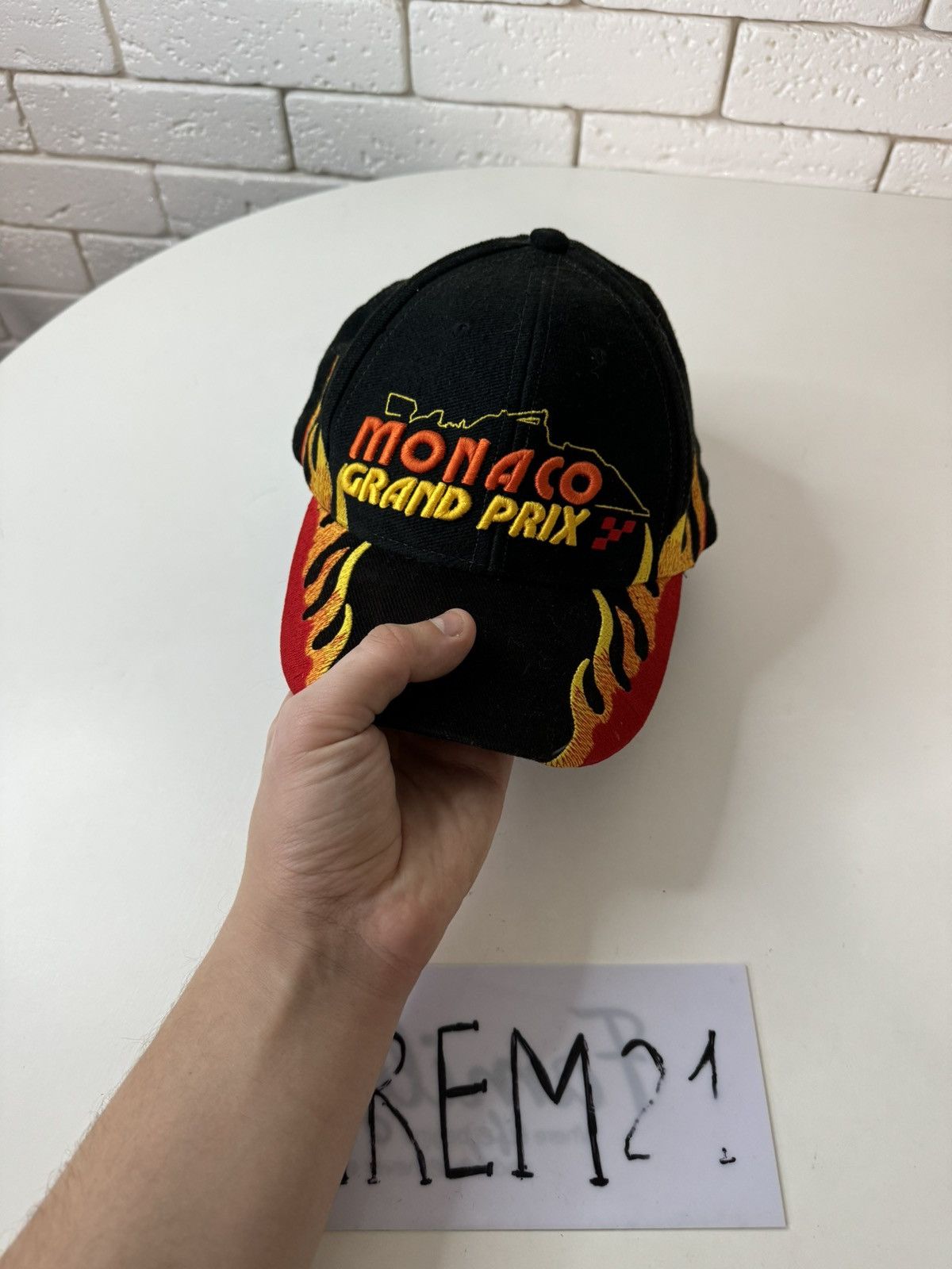 Vintage Monaco Grand Prix vintage cap hat Size ONE SIZE - 2 Thumbnail